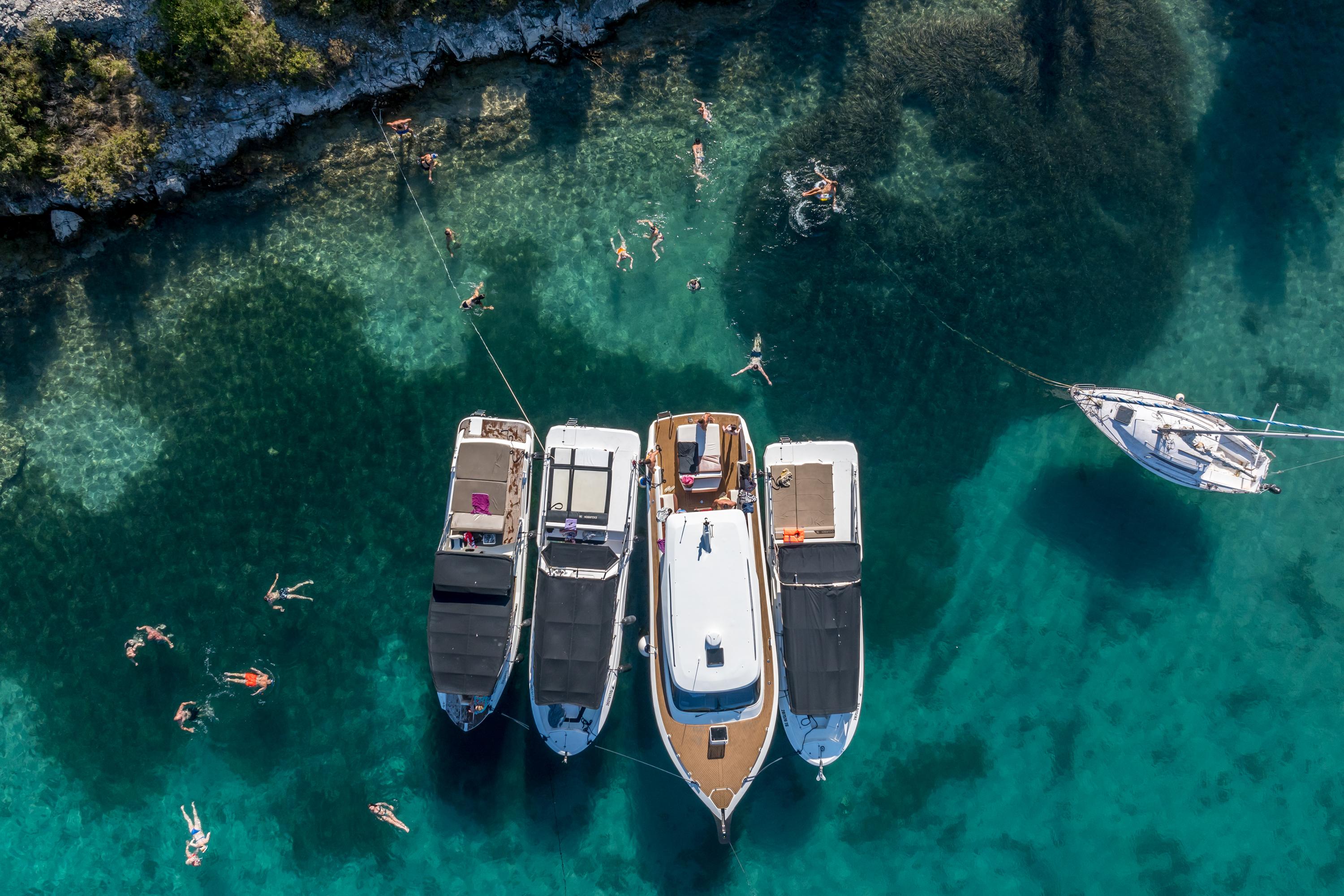 Split & Trogir: 5-Island Blue Cave & Hvar Speedboat Tour