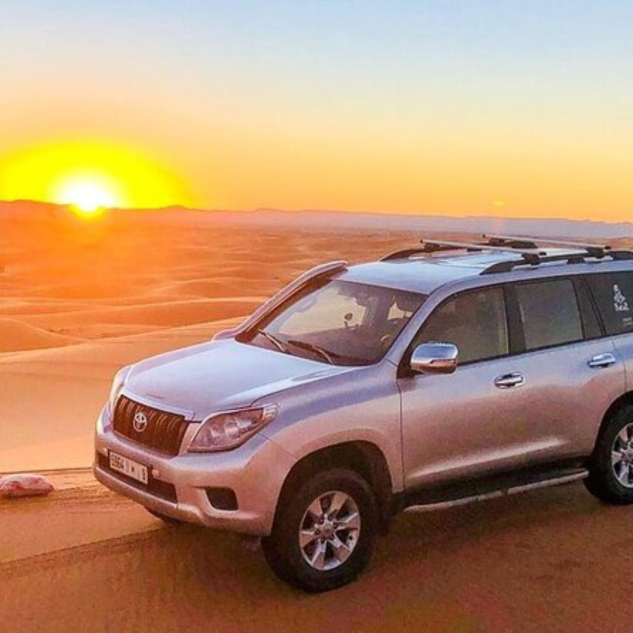 Merzouga Erg Chebbi Sunrise or Sunset 4x4 Desert Adventure
