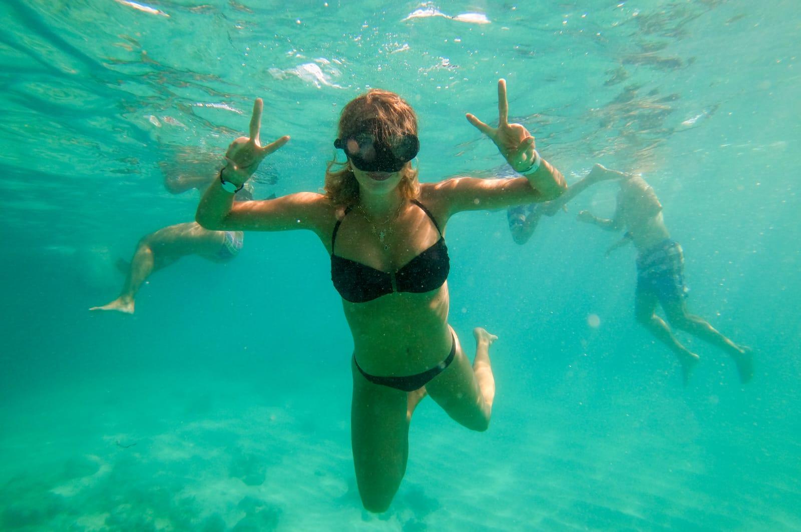 Punta Cana Catamaran Party Cruise with Snorkeling & Open Bar