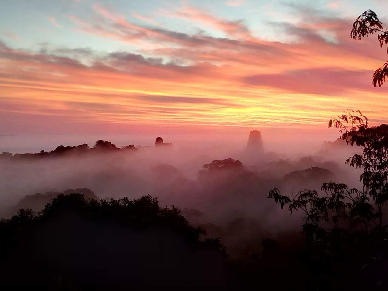 Tikal Dawn & Archaeological Exploration from Flores