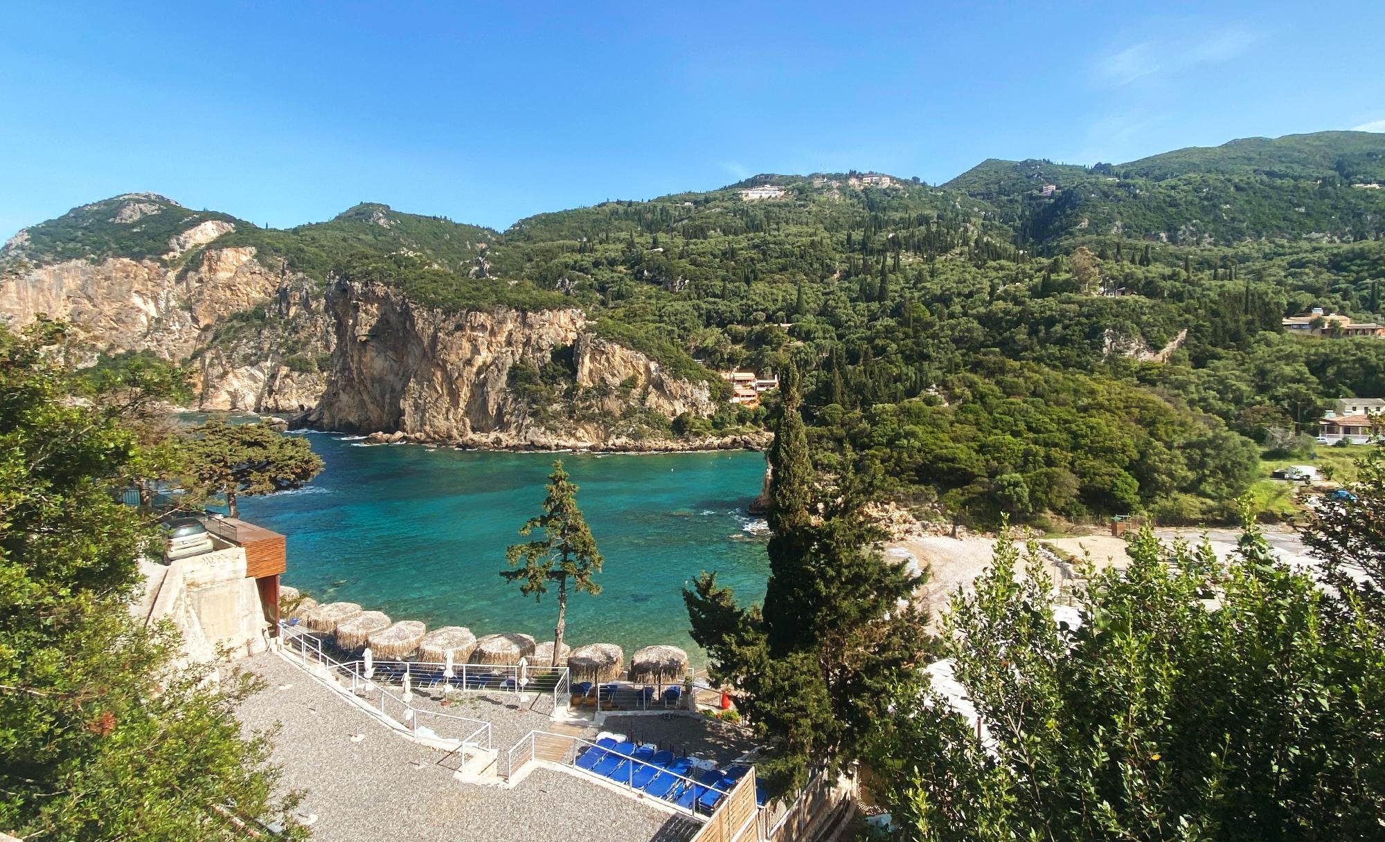 Corfu West Coast Half-Day: Palaiokastritsa, Lakones & Kratsalo