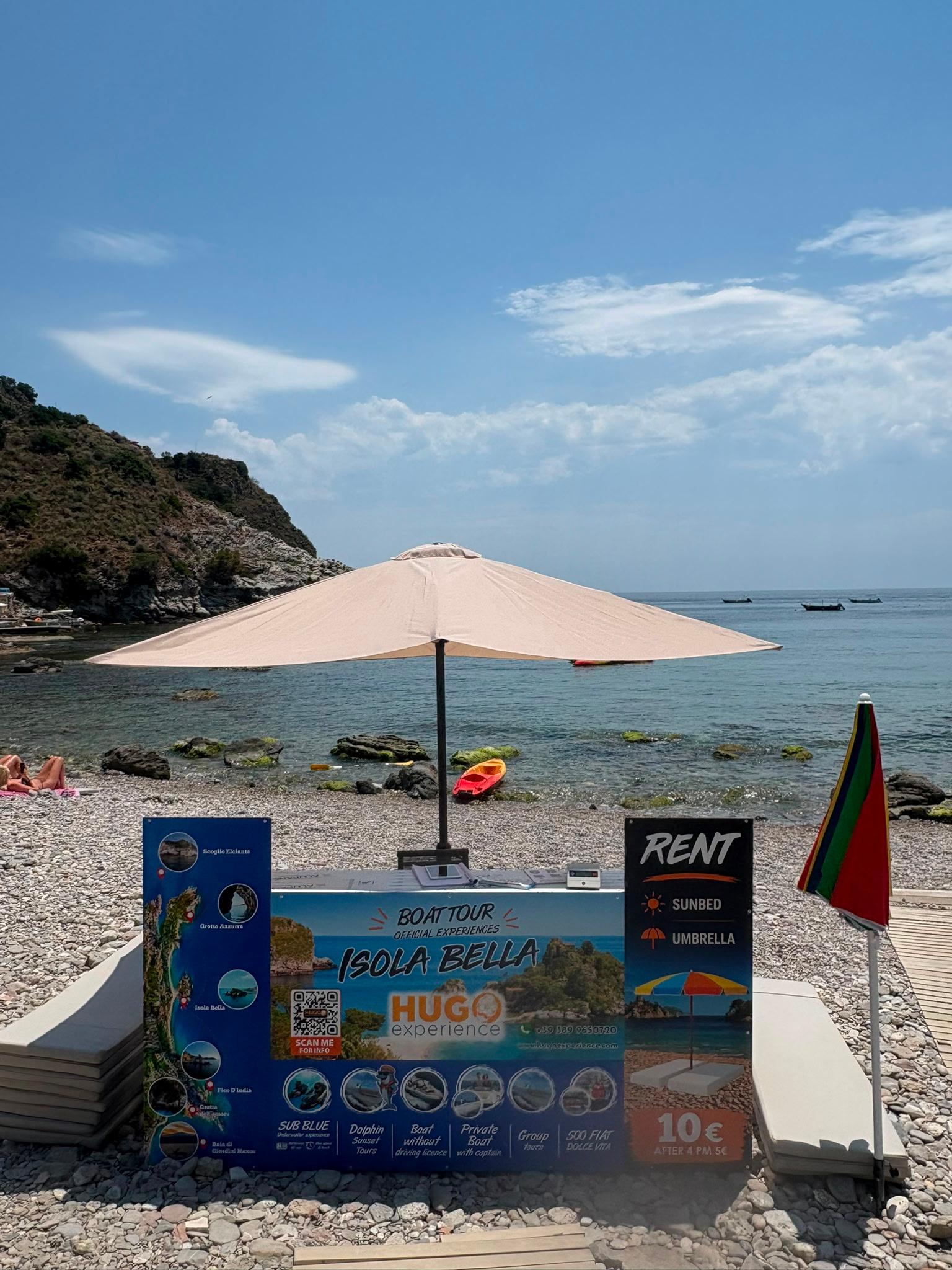 Taormina Blue Caves & Isola Bella Boat Adventure