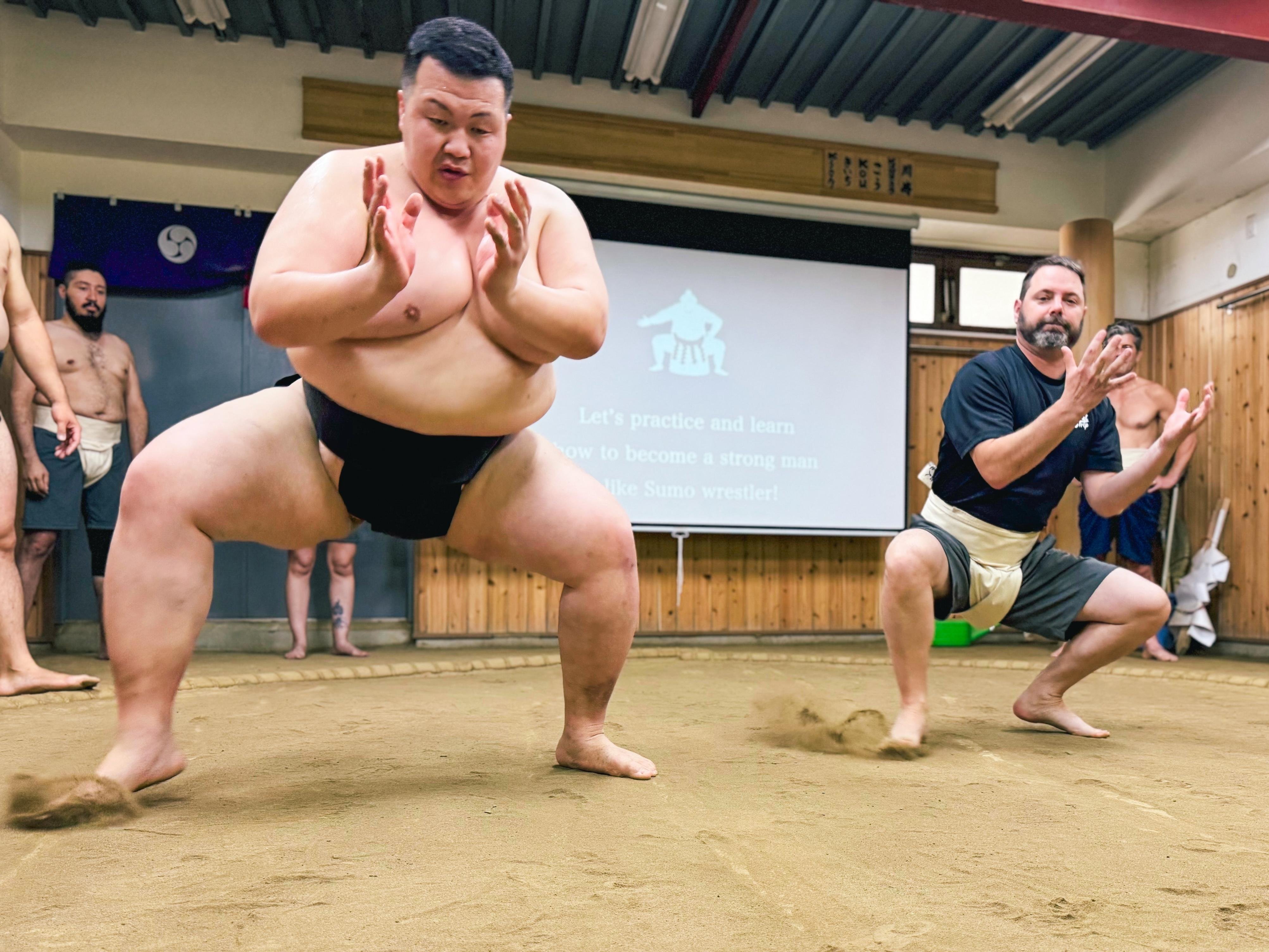 Sumo training experience near Tokyo — drills and bouts with ex-pro wrestlers — image 6