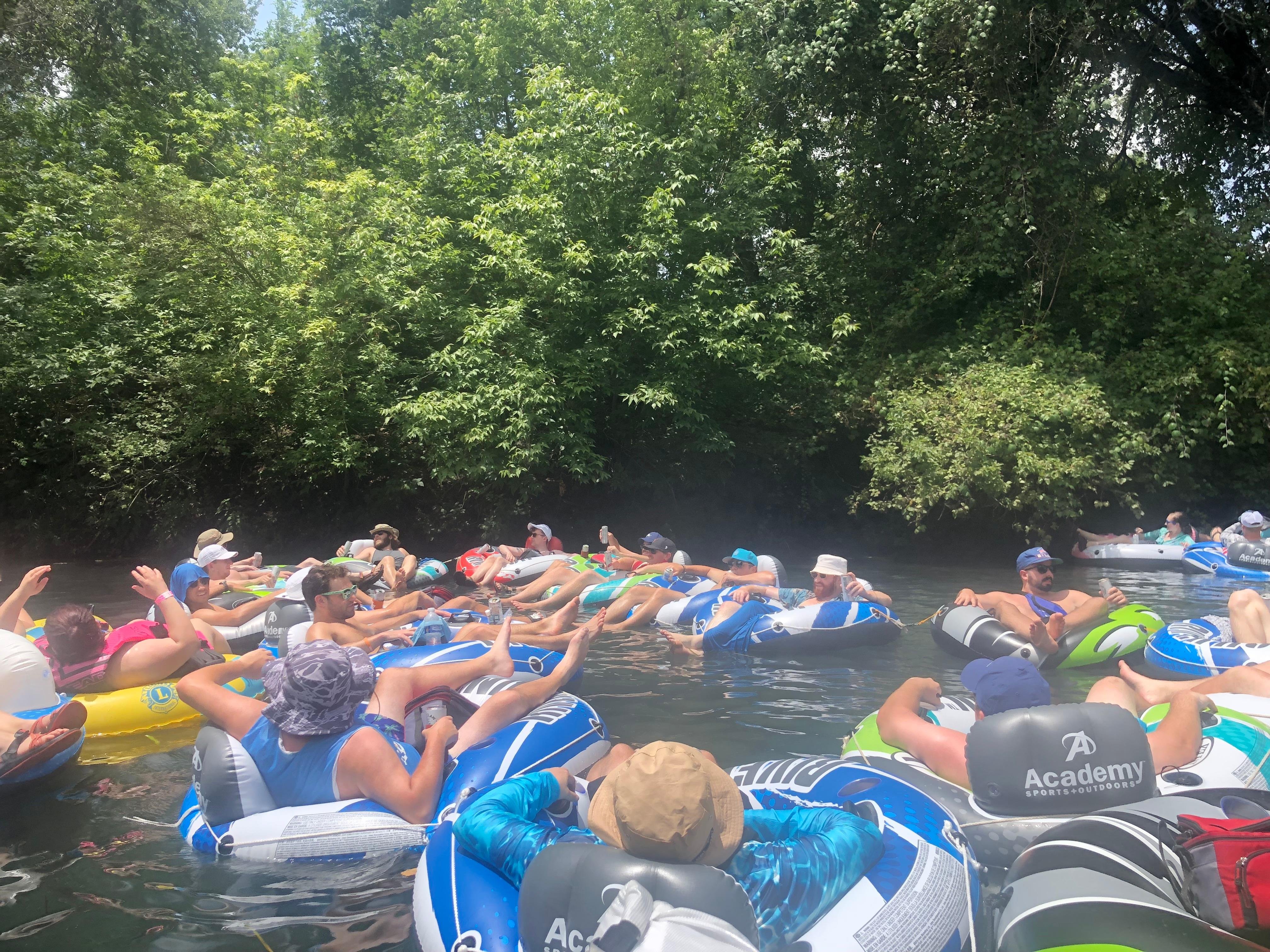 San Marcos River Social Tubing Adventure from Austin