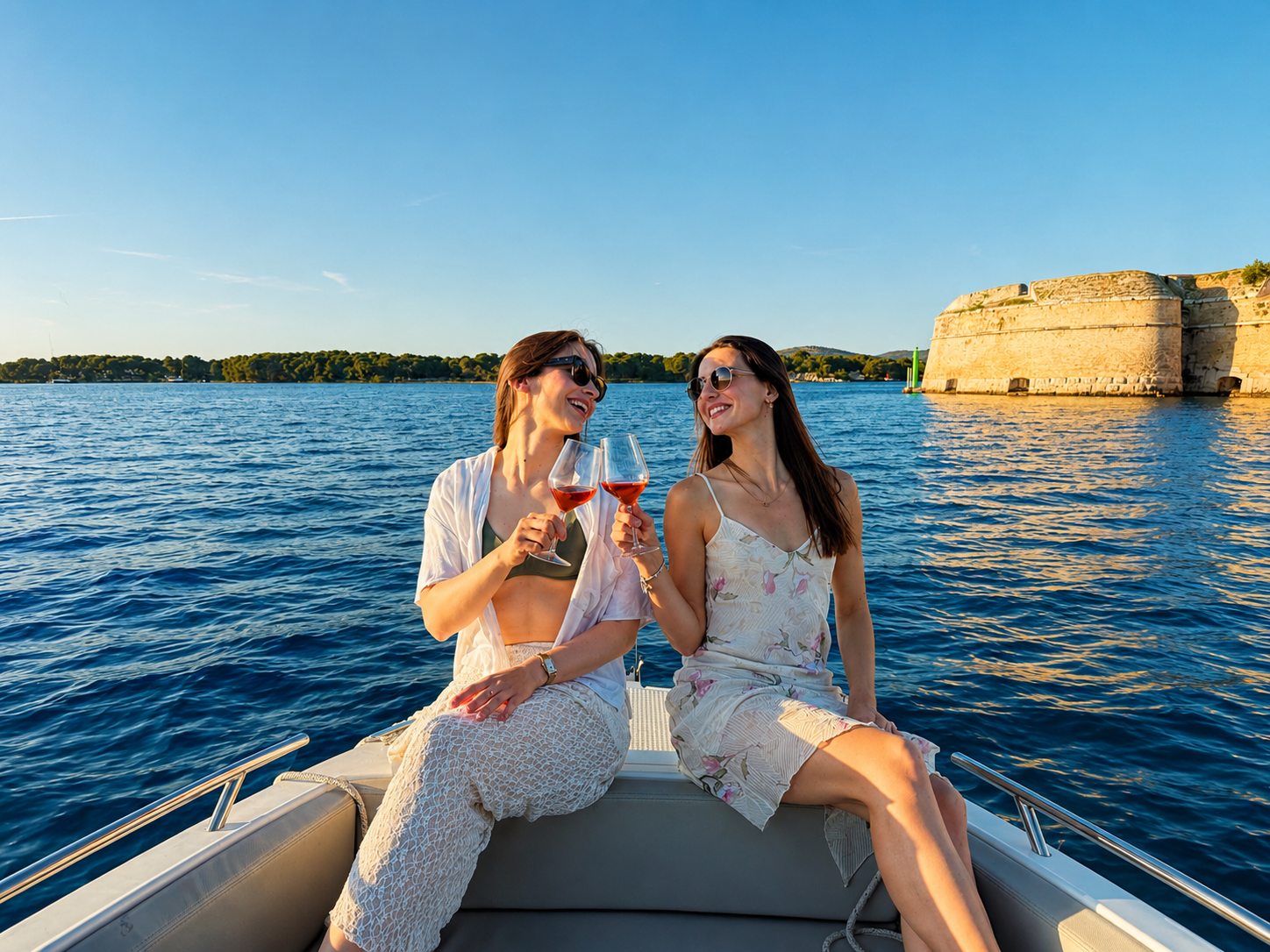 Vodice Sunset Sailing with Unlimited Drinks