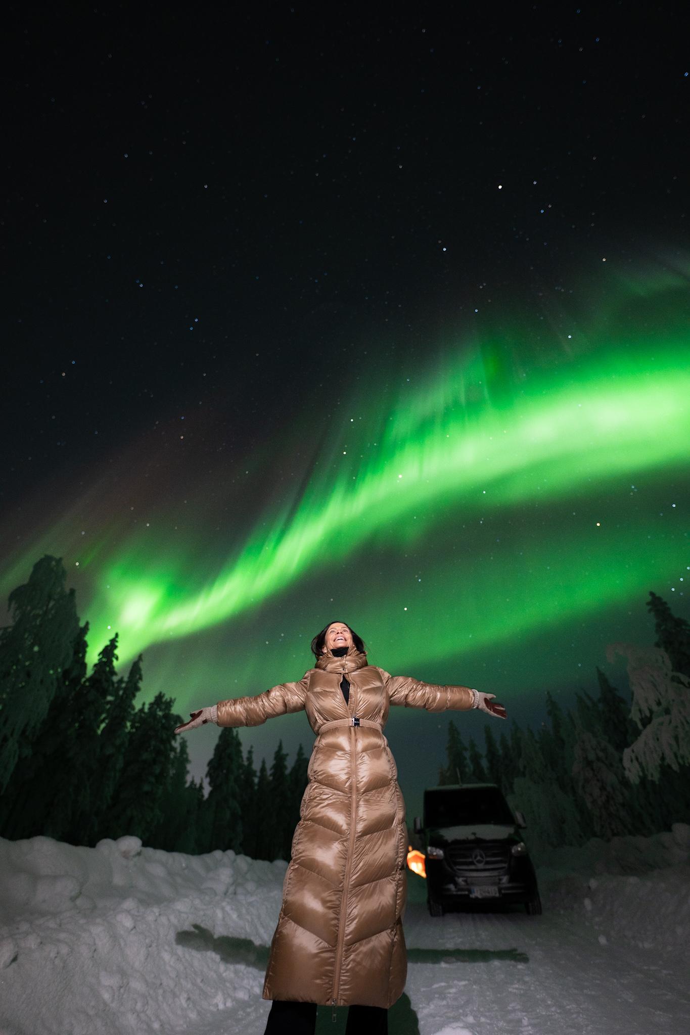 Rovaniemi Northern Lights Hunt – Money-Back Guarantee
