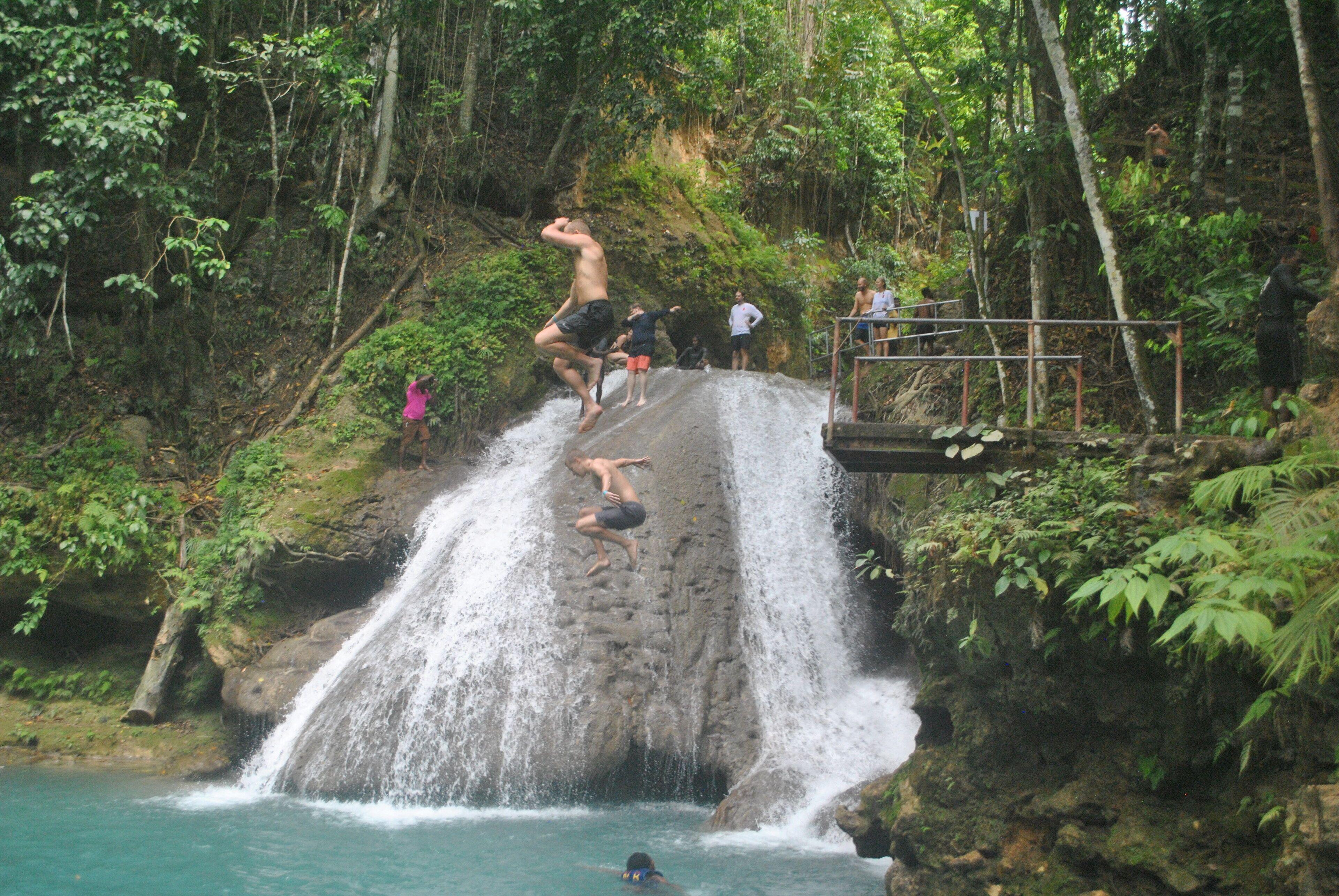 Blue Hole & Secret Falls Day Tour from Montego Bay