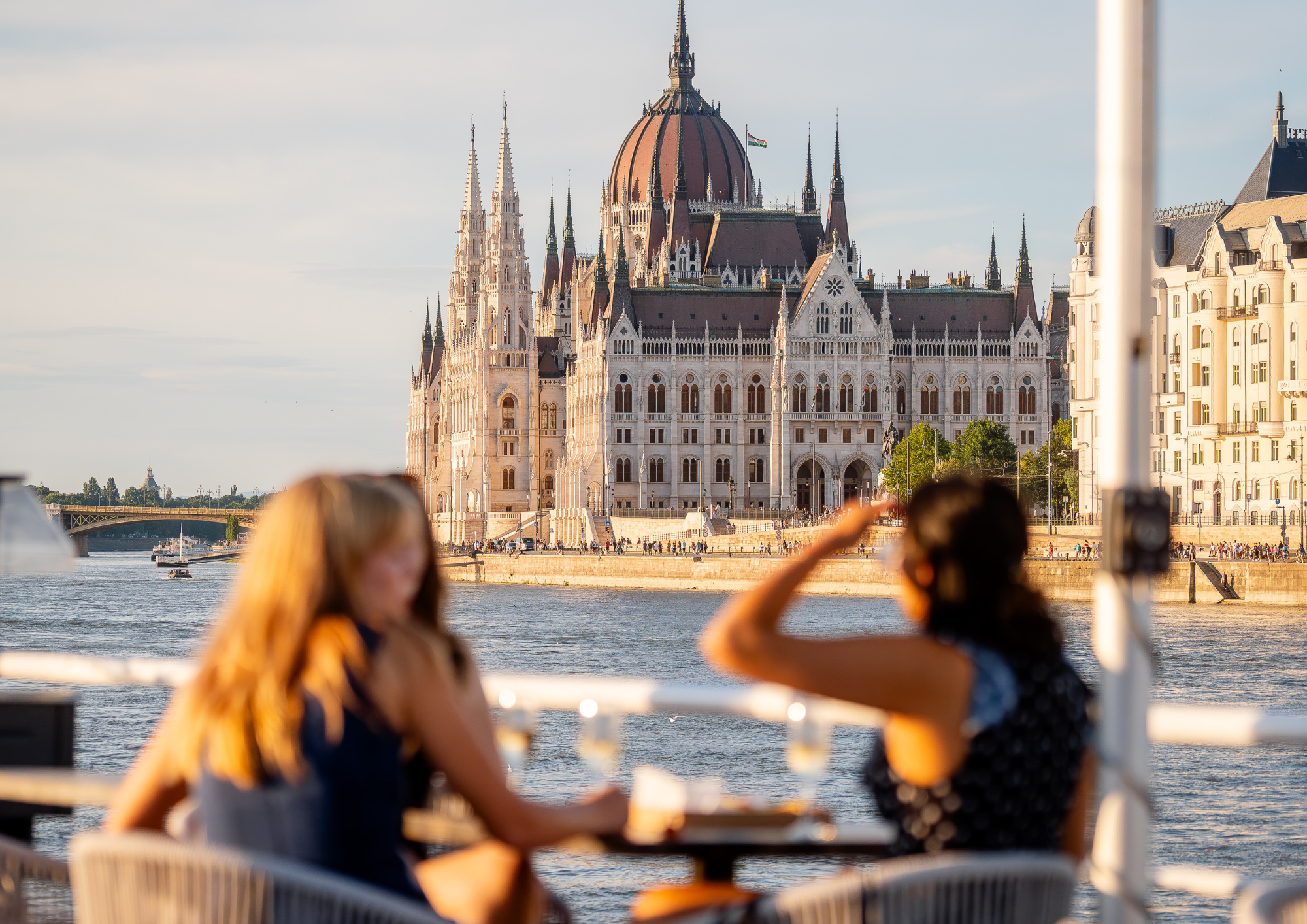 Budapest river cruise on the Danube — Parliament, Chain Bridge and Buda Castle — image 29