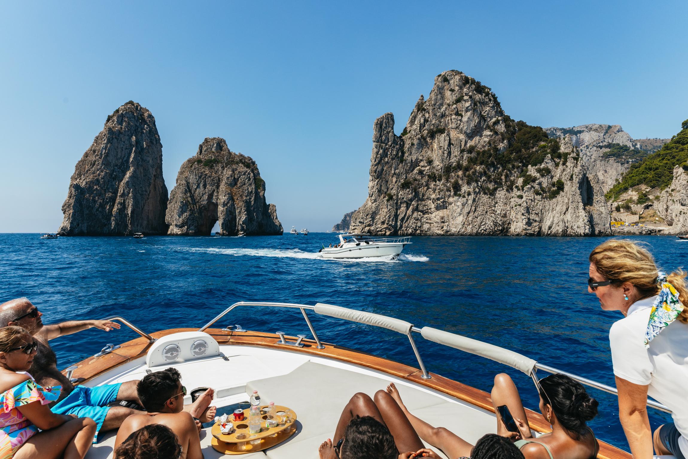 Capri Boat Day Trip from Naples with Lunch & Drinks
