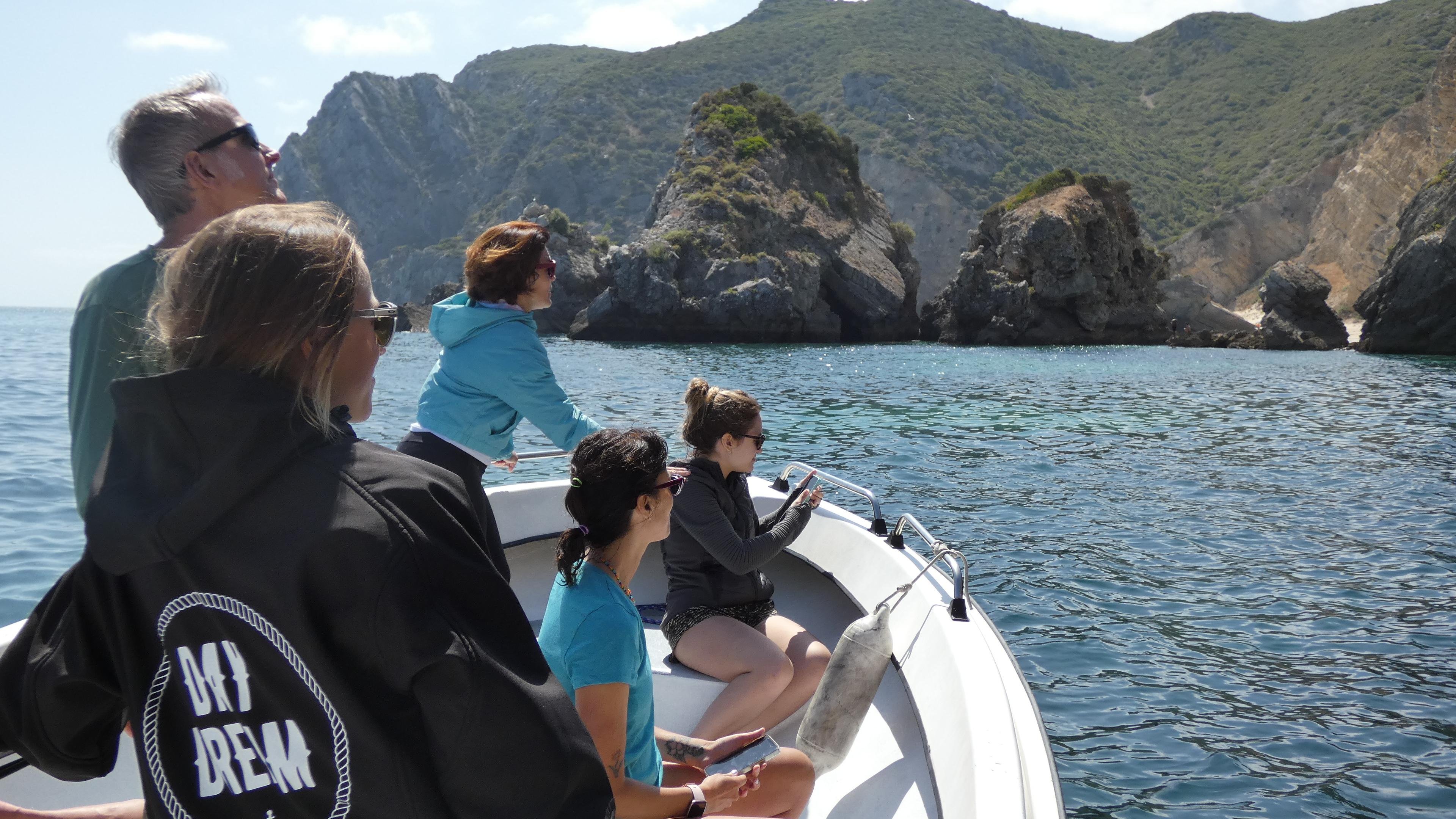 Arrábida Coastline Boat Adventure with Snorkeling