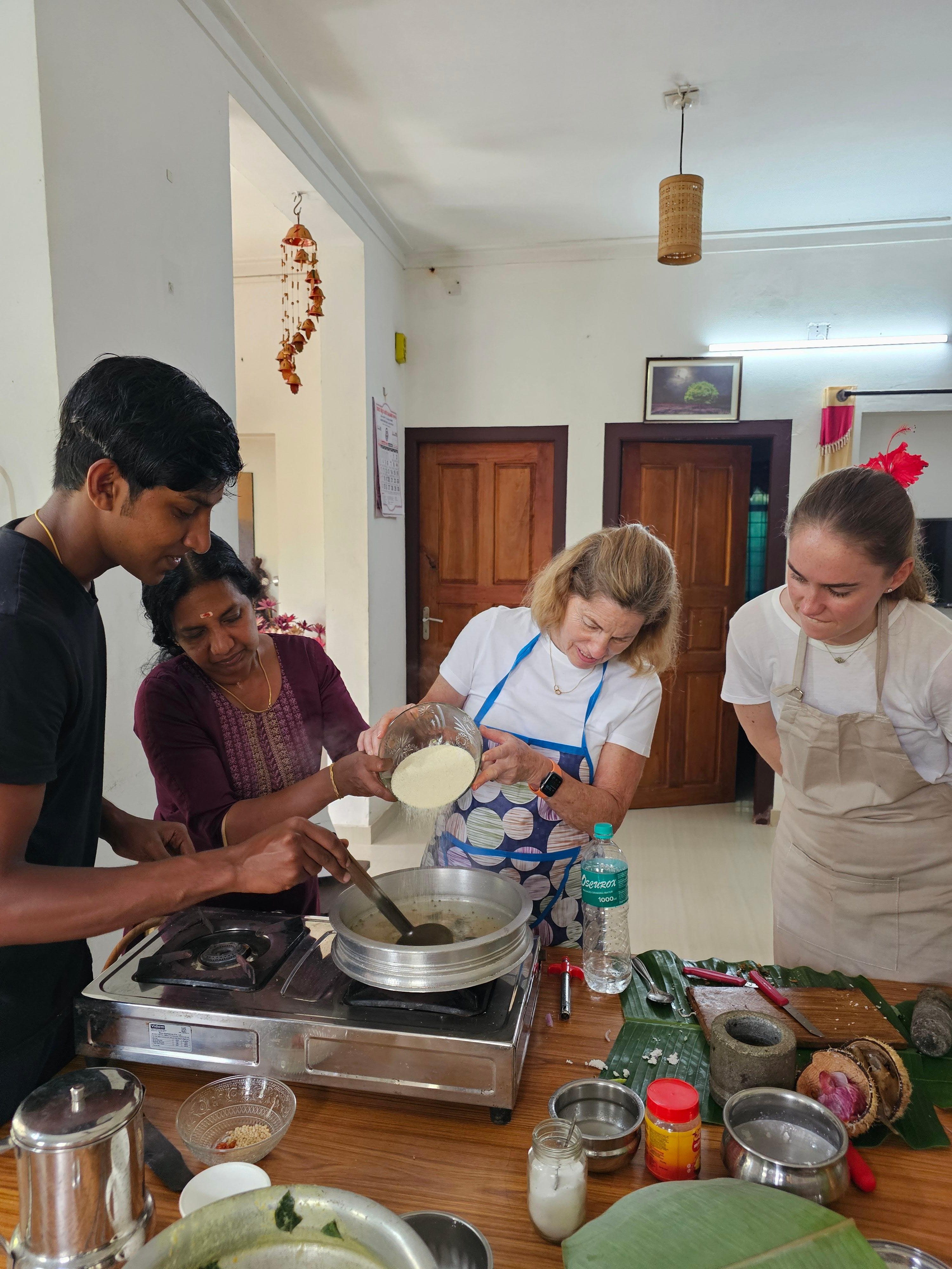 Wayanad Kerala Vegetarian Cooking Class