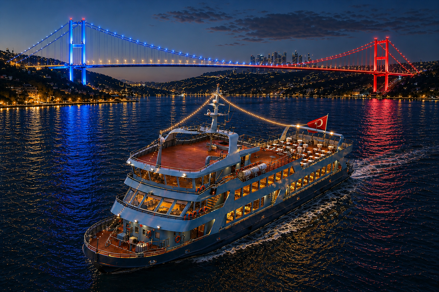Istanbul Bosphorus Dinner Cruise & Cultural Show