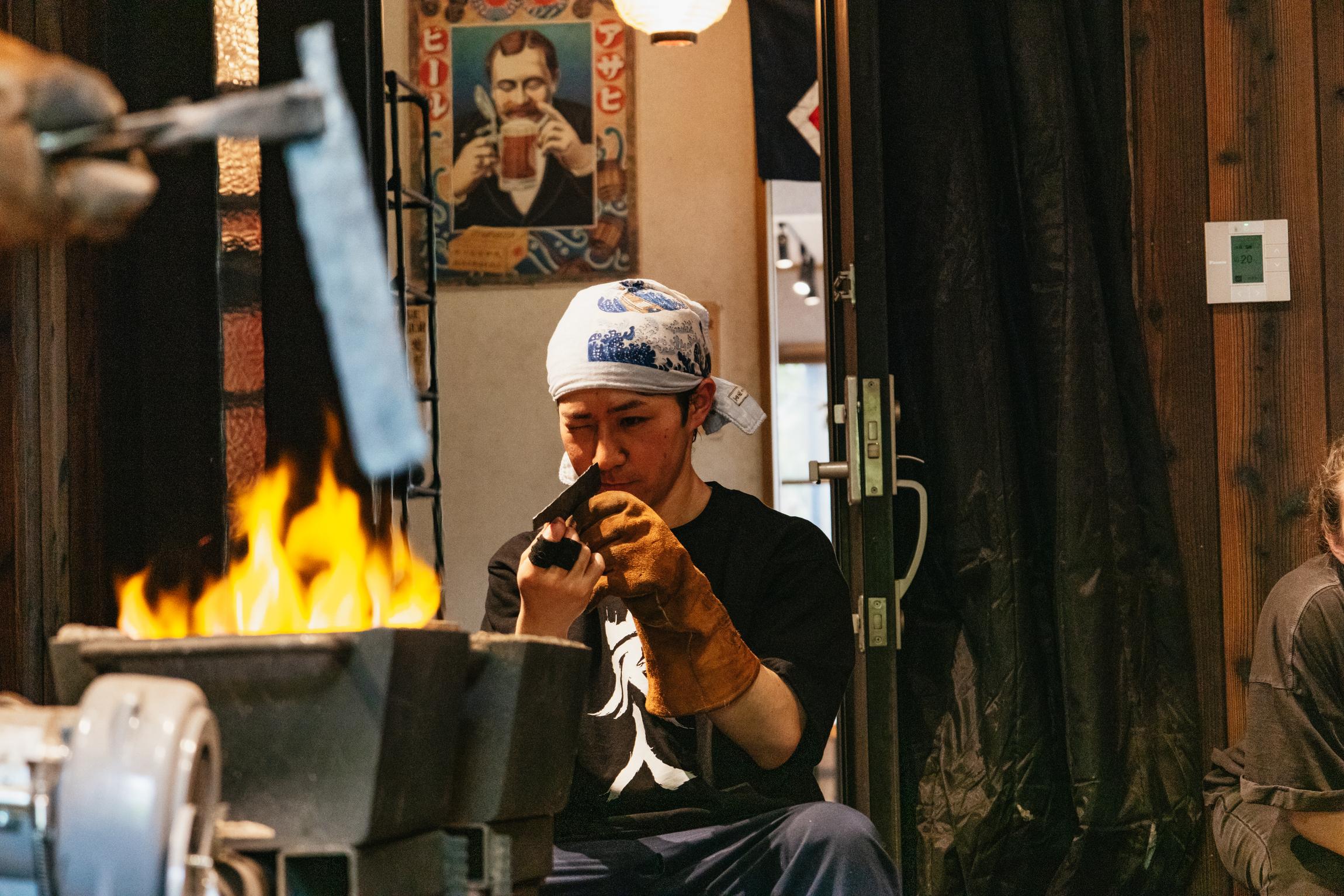 Kyoto Blacksmith Experience: Forge Your Own Japanese Kitchen Knife