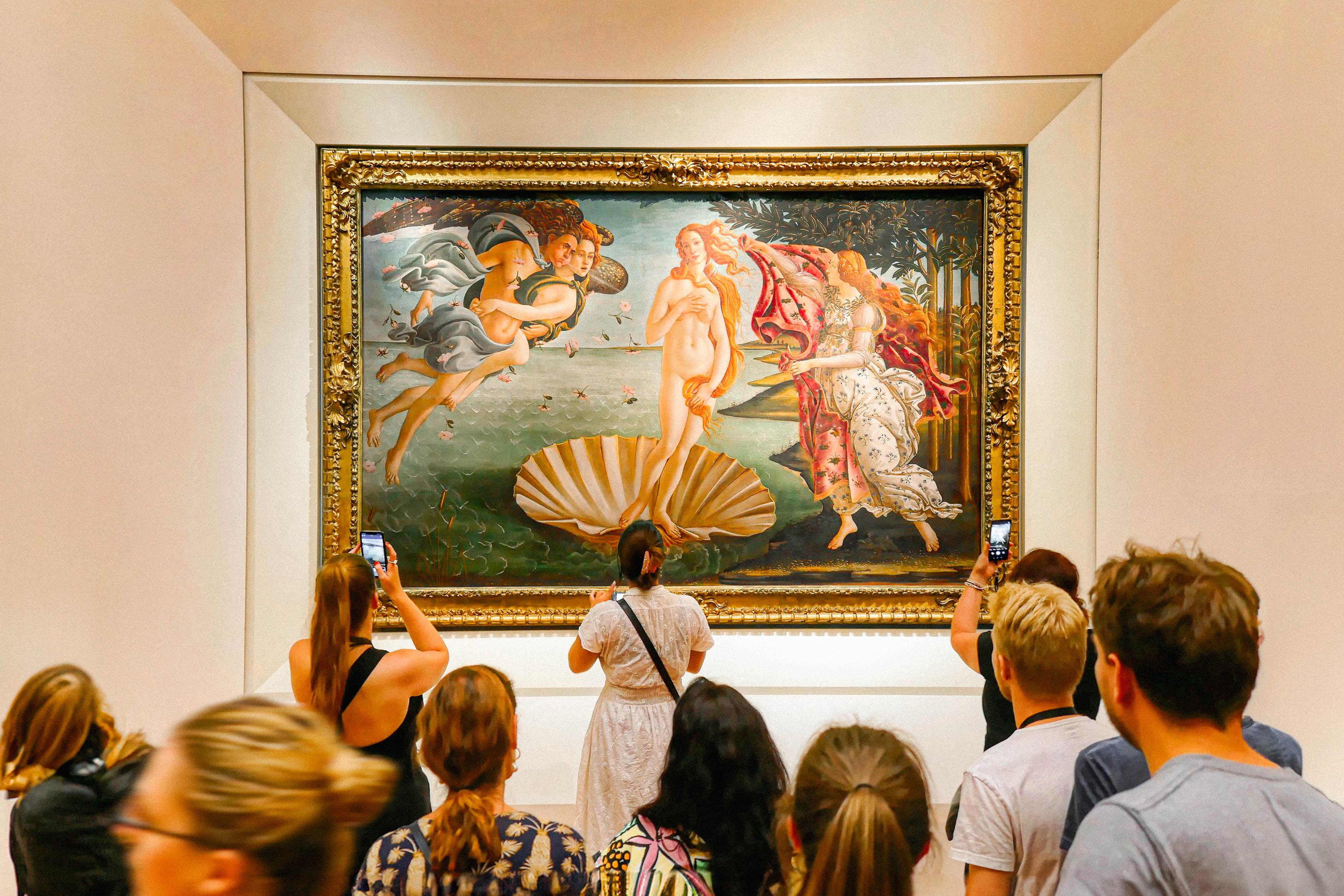 Uffizi Gallery Small Group Tour with Skip-the-Line Access