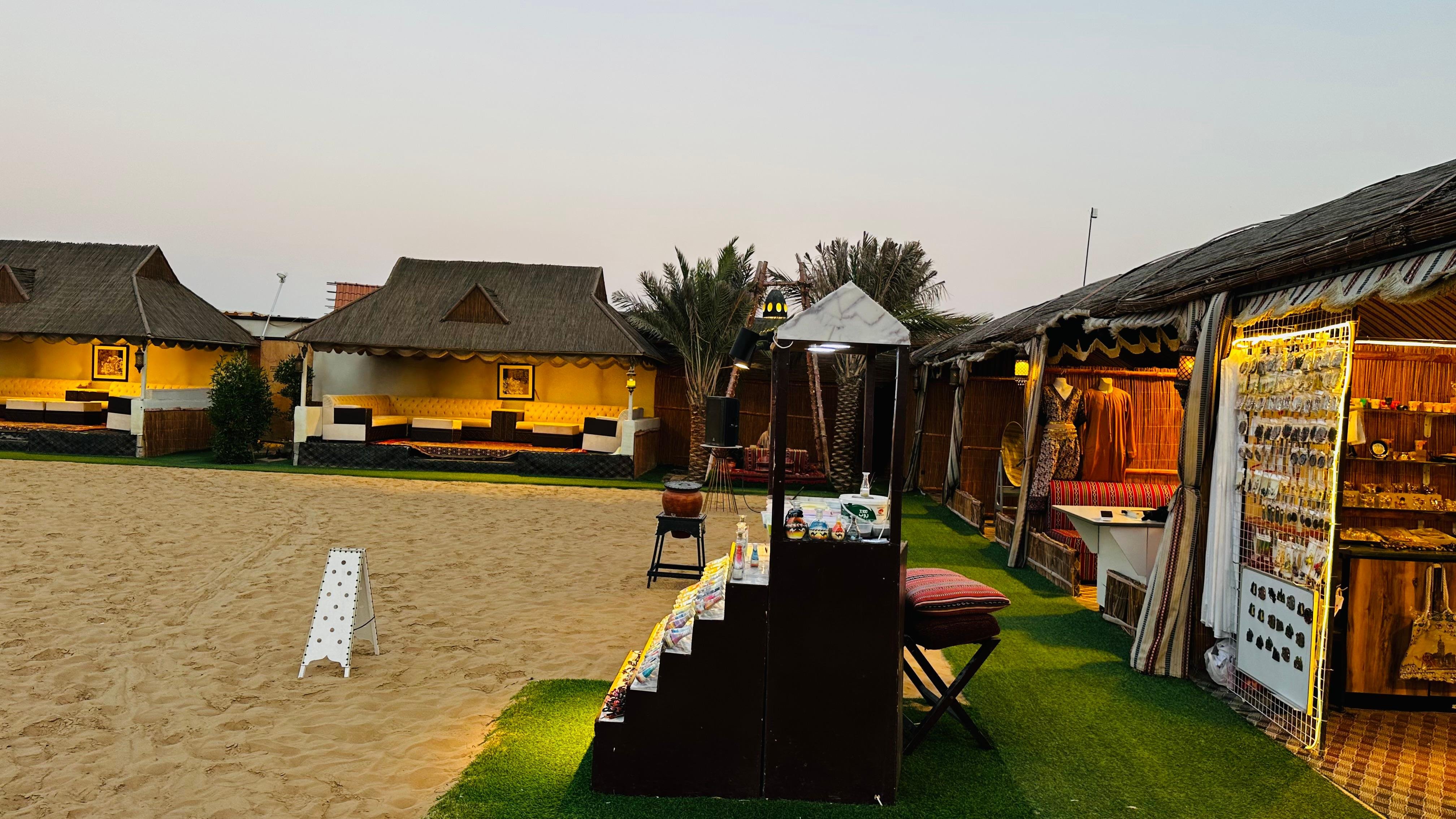 Abu Dhabi Evening Desert Safari with BBQ & Live Entertainment