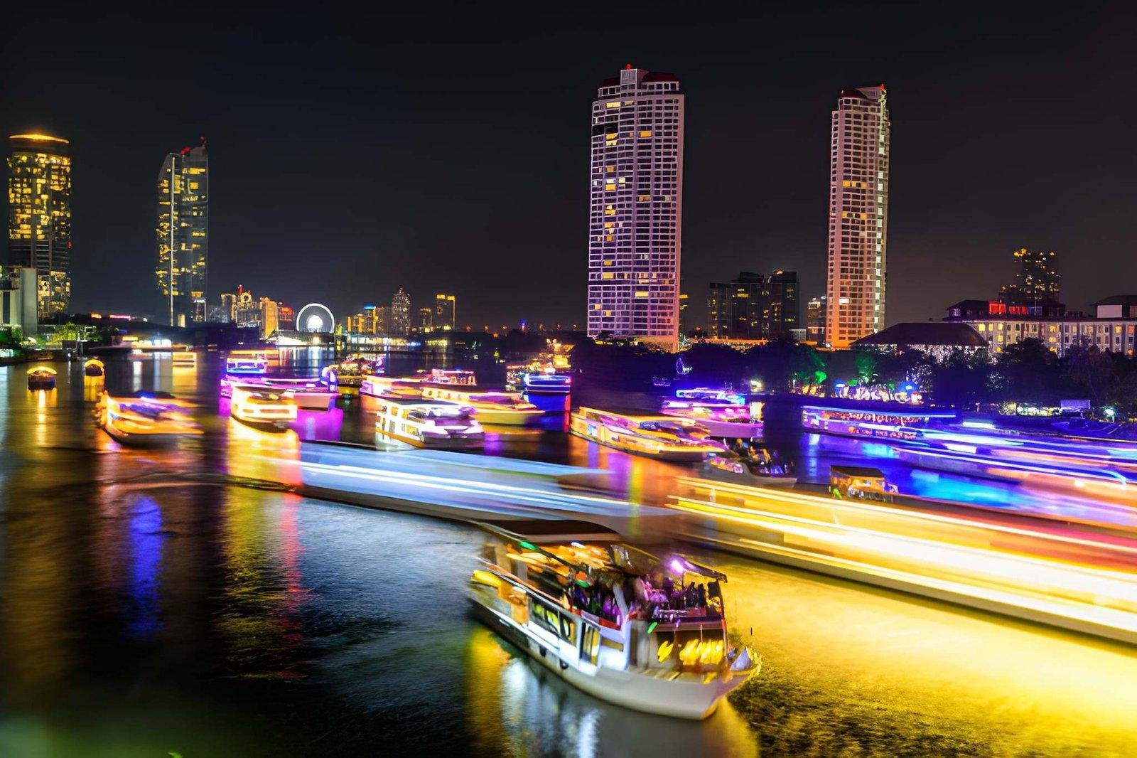 Chao Phraya River Evening Dinner Cruise with Live Entertainment