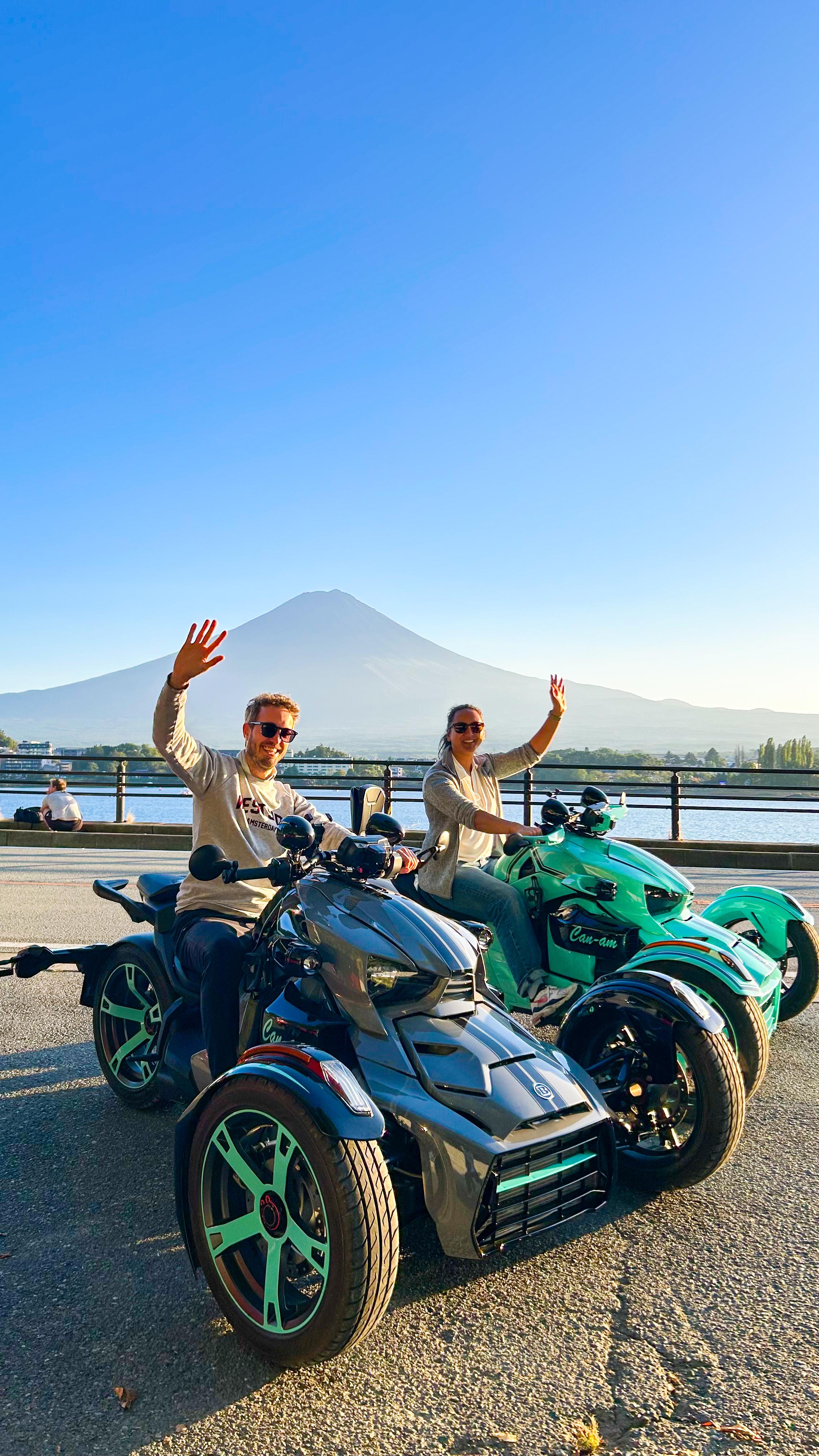 Mt. Fuji Guided Can-Am Trike Experience