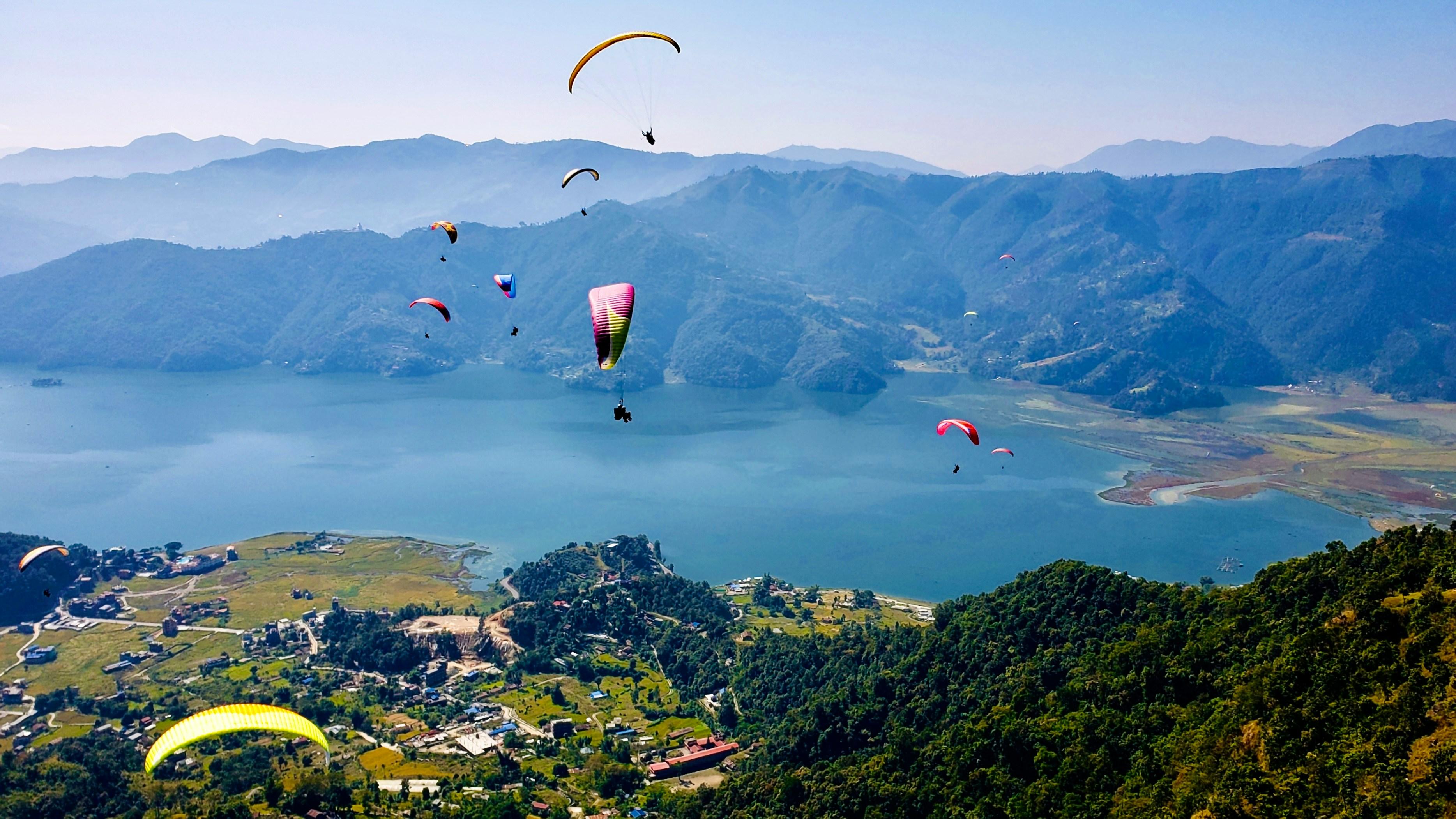 Pokhara: Upper Seti Rafting & Paragliding Combo