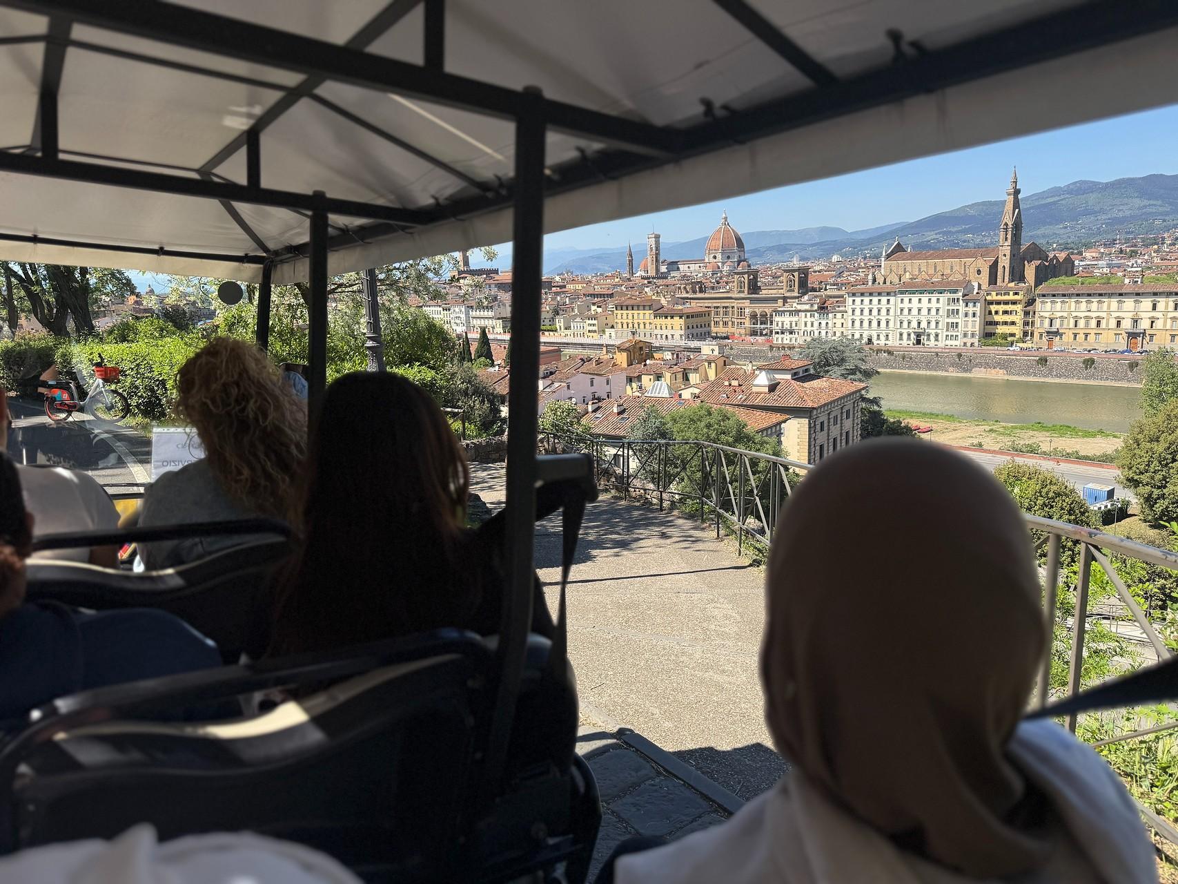 Florence Panoramic Views Official Golf Cart City Tour