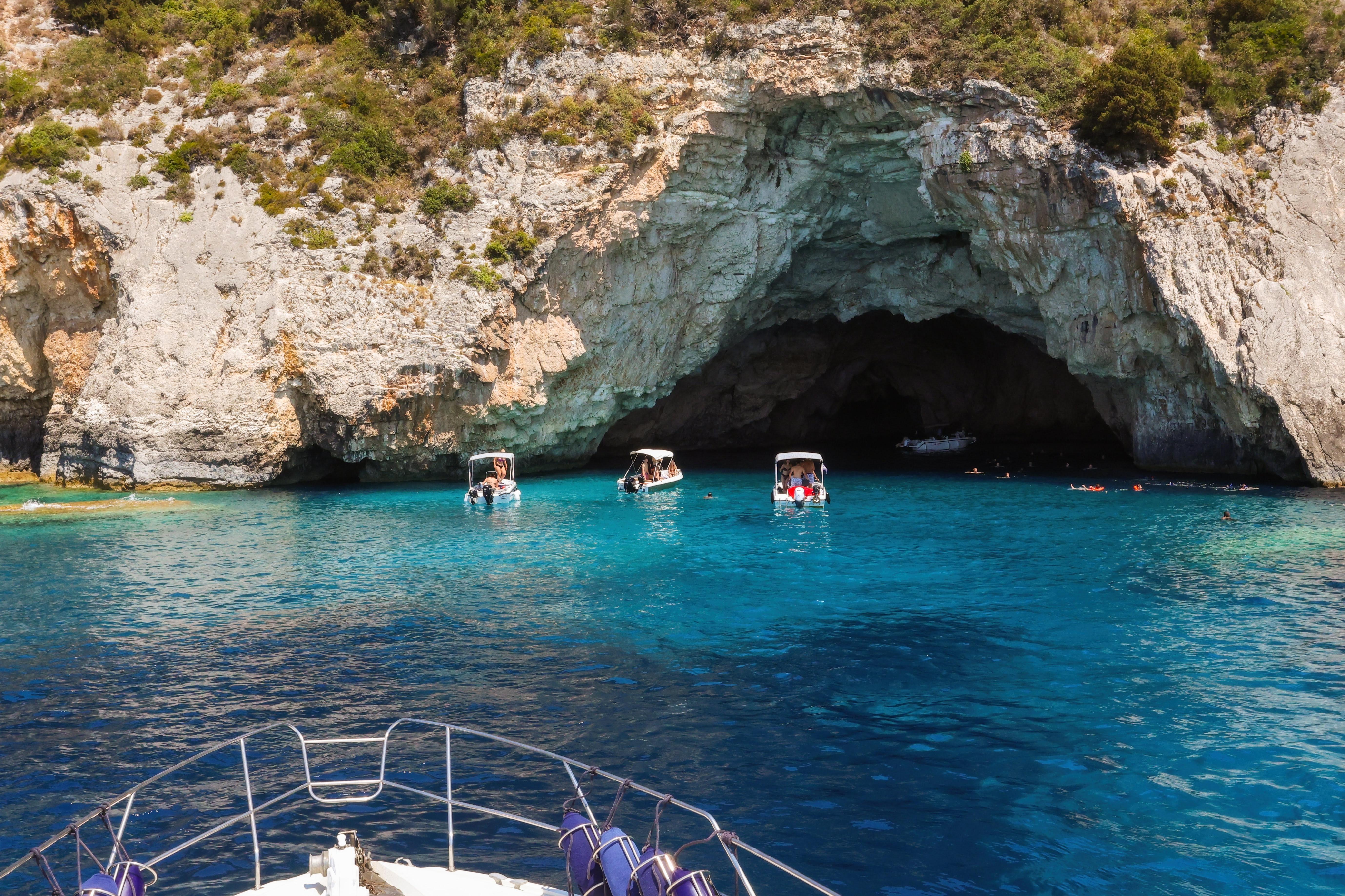 Corfu to Paxos & Antipaxos Luxury Yacht Day Cruise