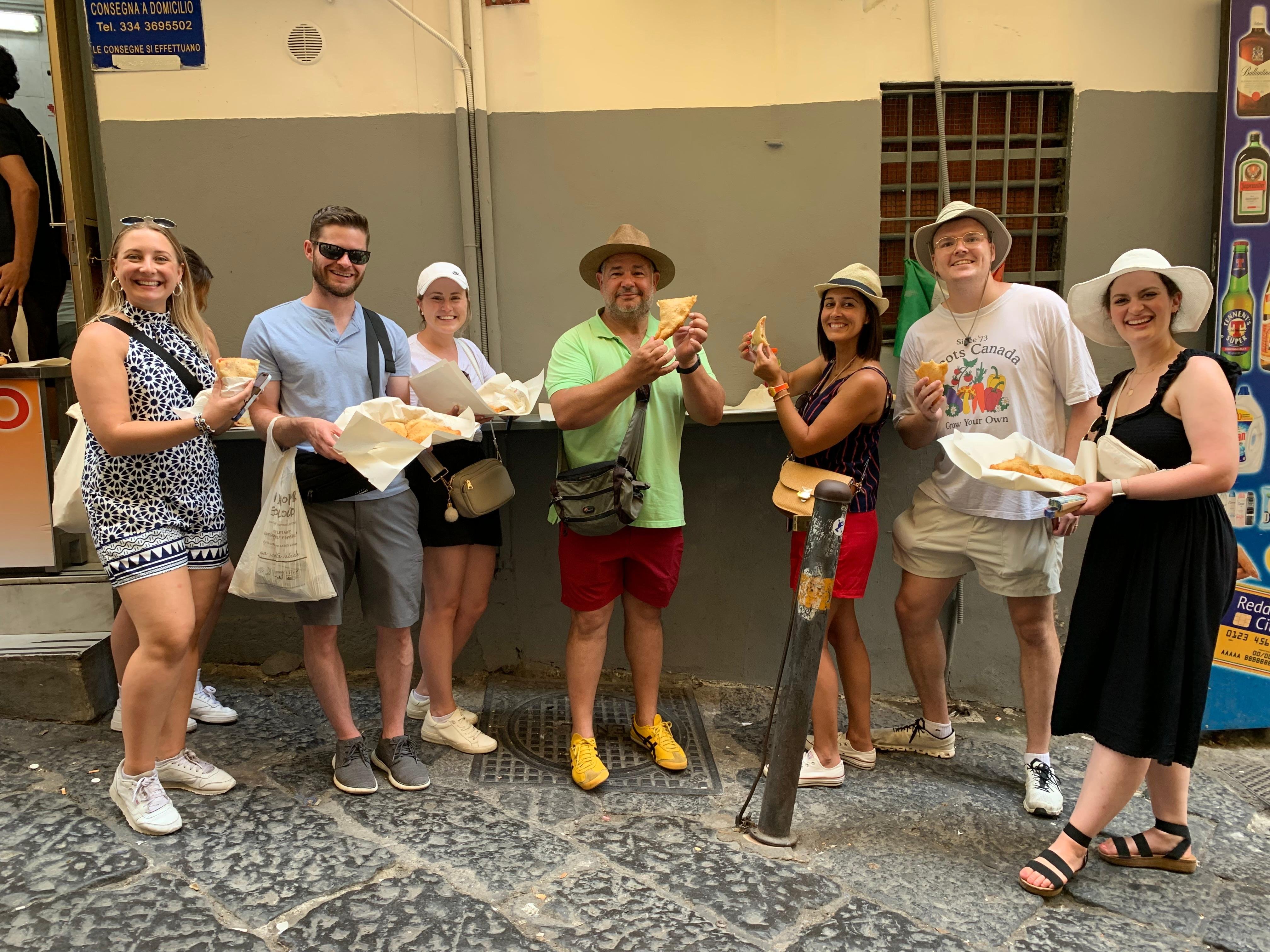 Naples Street Food & Pignasecca Market Walking Tour