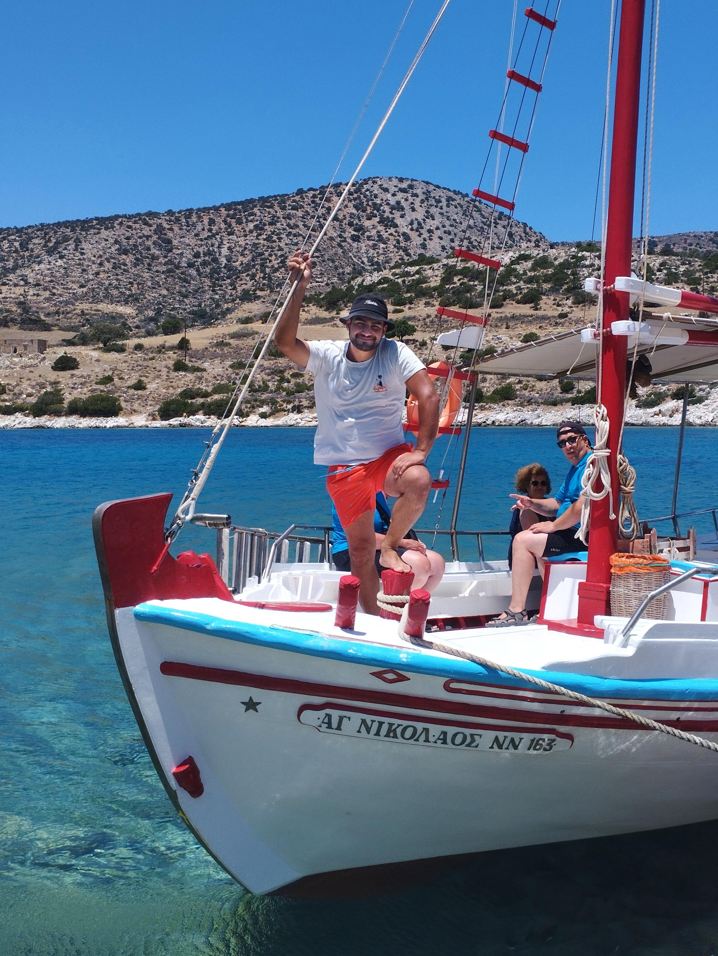 Rina Sea Cave Boat Excursion from Panermos