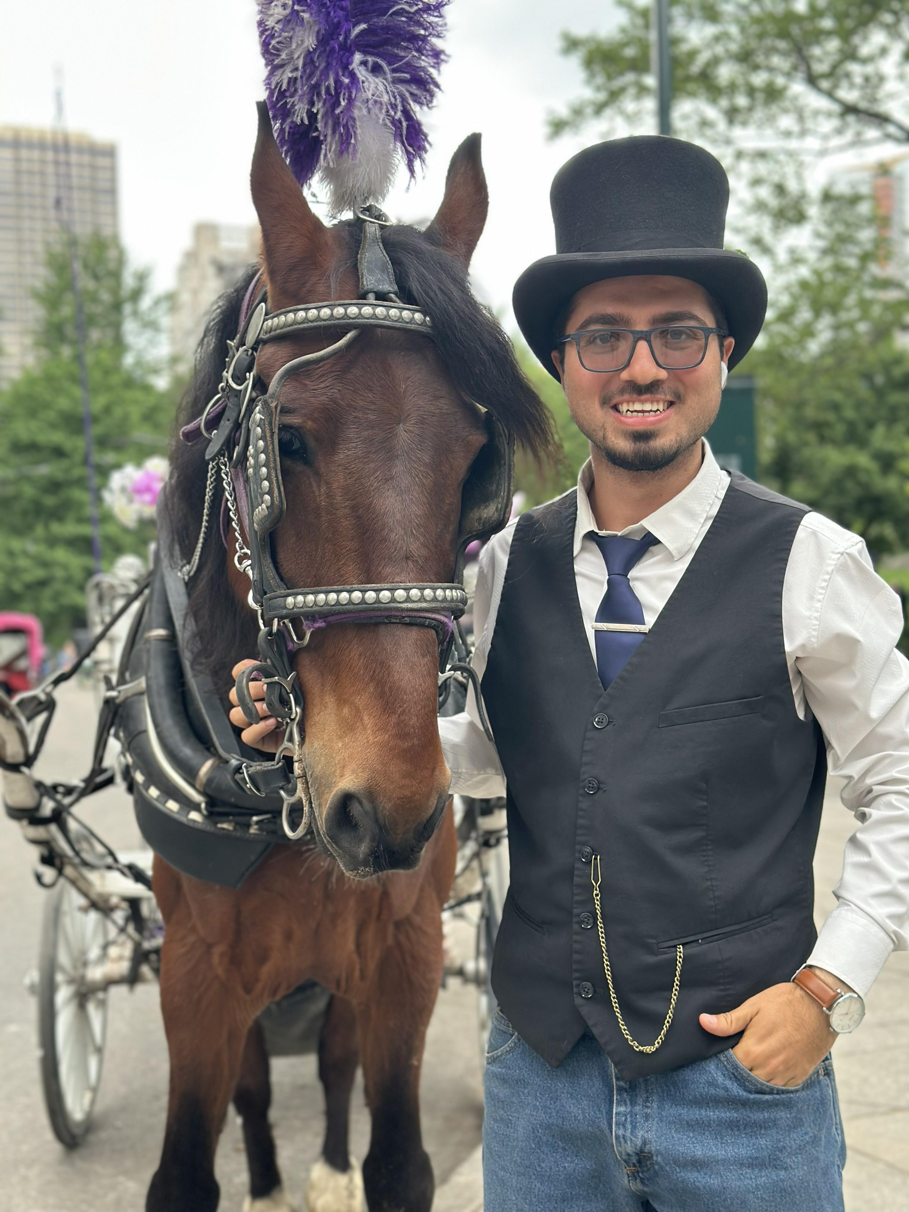 Central Park horse carriage ride — image 2