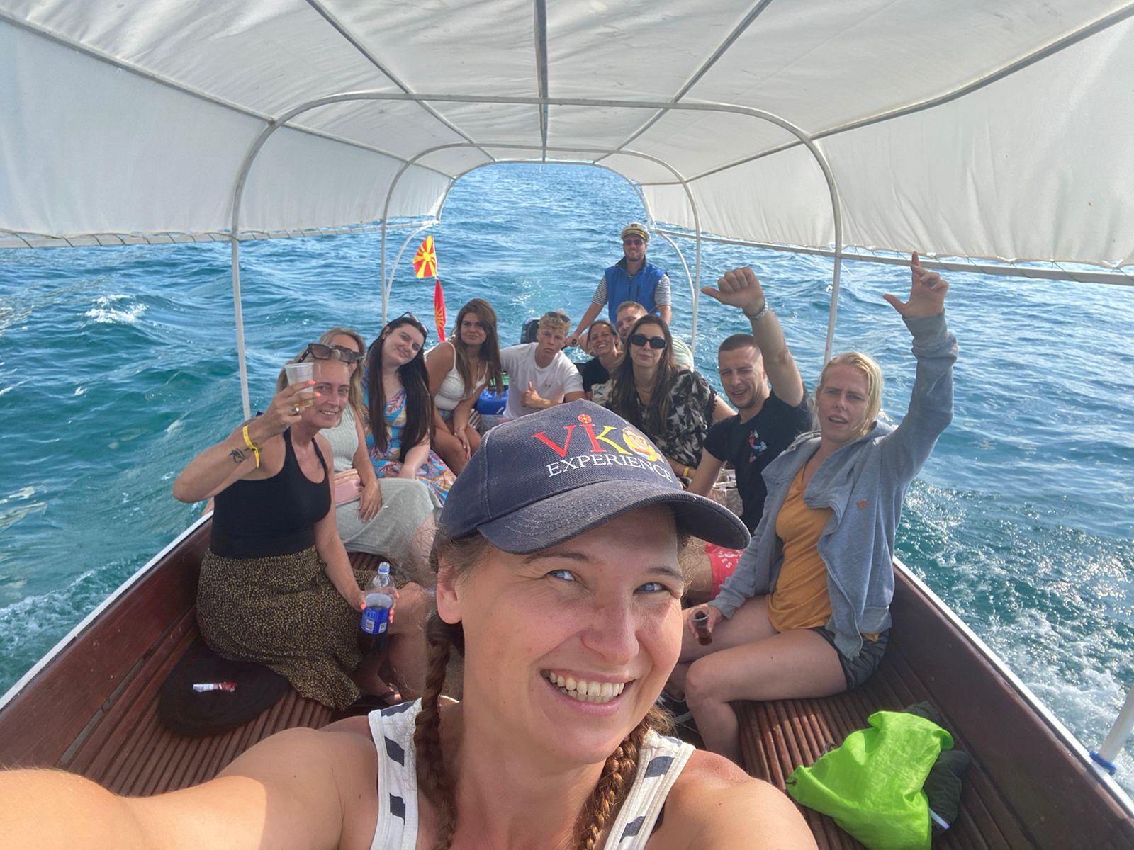 Lake Ohrid Full-Day Boat Tour with BBQ & Heritage Sites