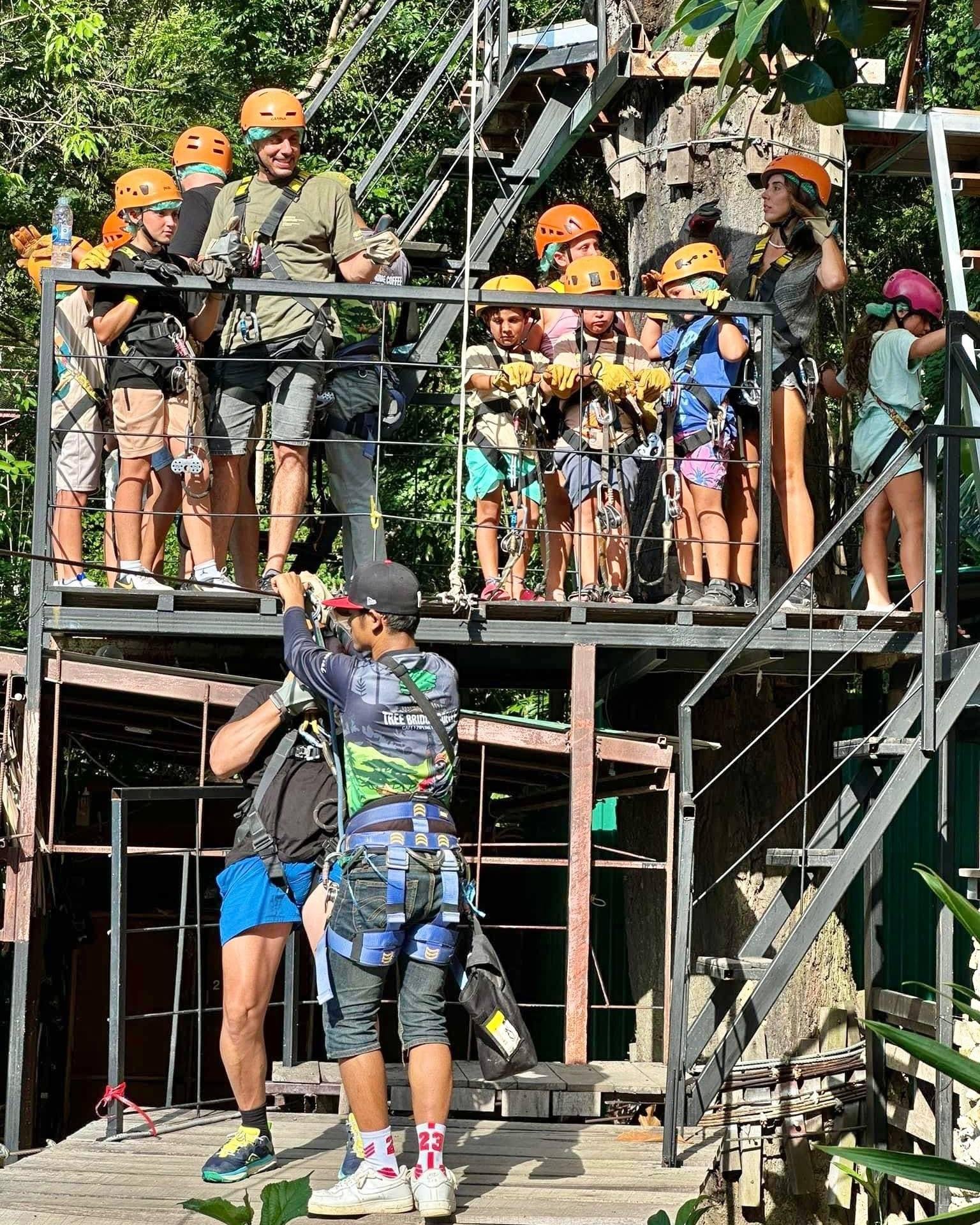Samui Zipline Adventure: Jungle Canopy, Waterfall & Cafe