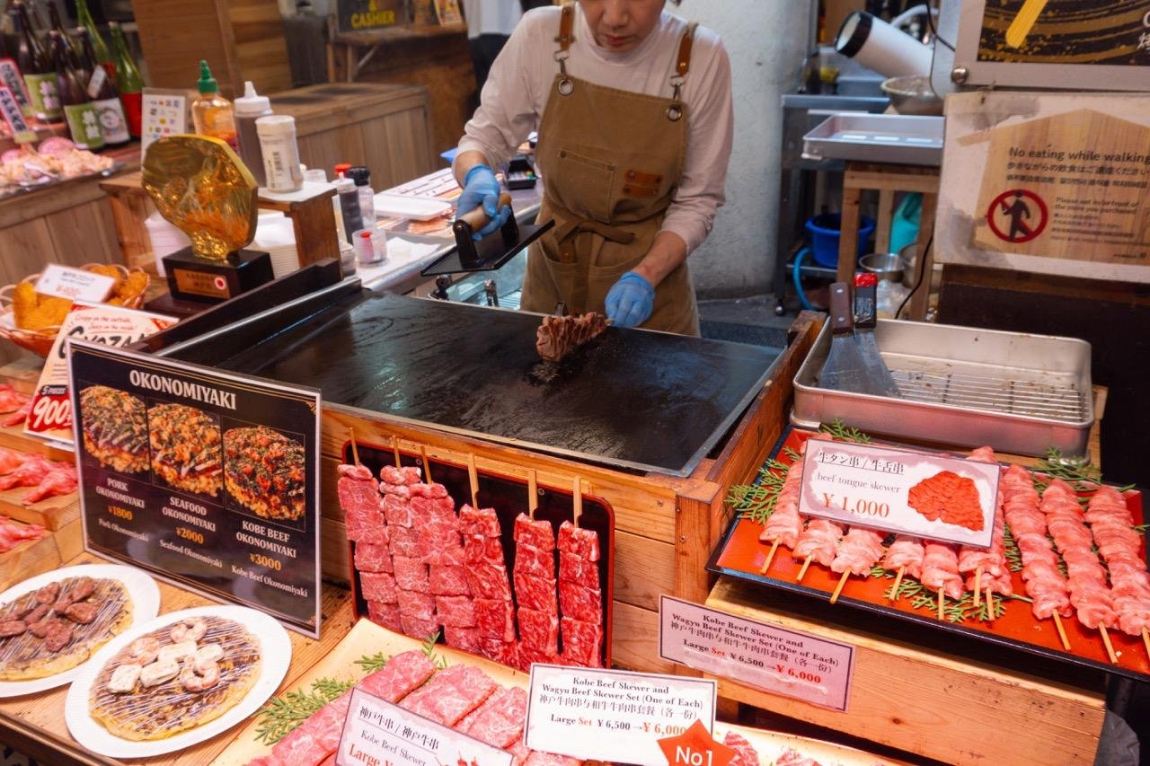 Tour culinaire du marché de Nishiki et promenade guidée dans Gion