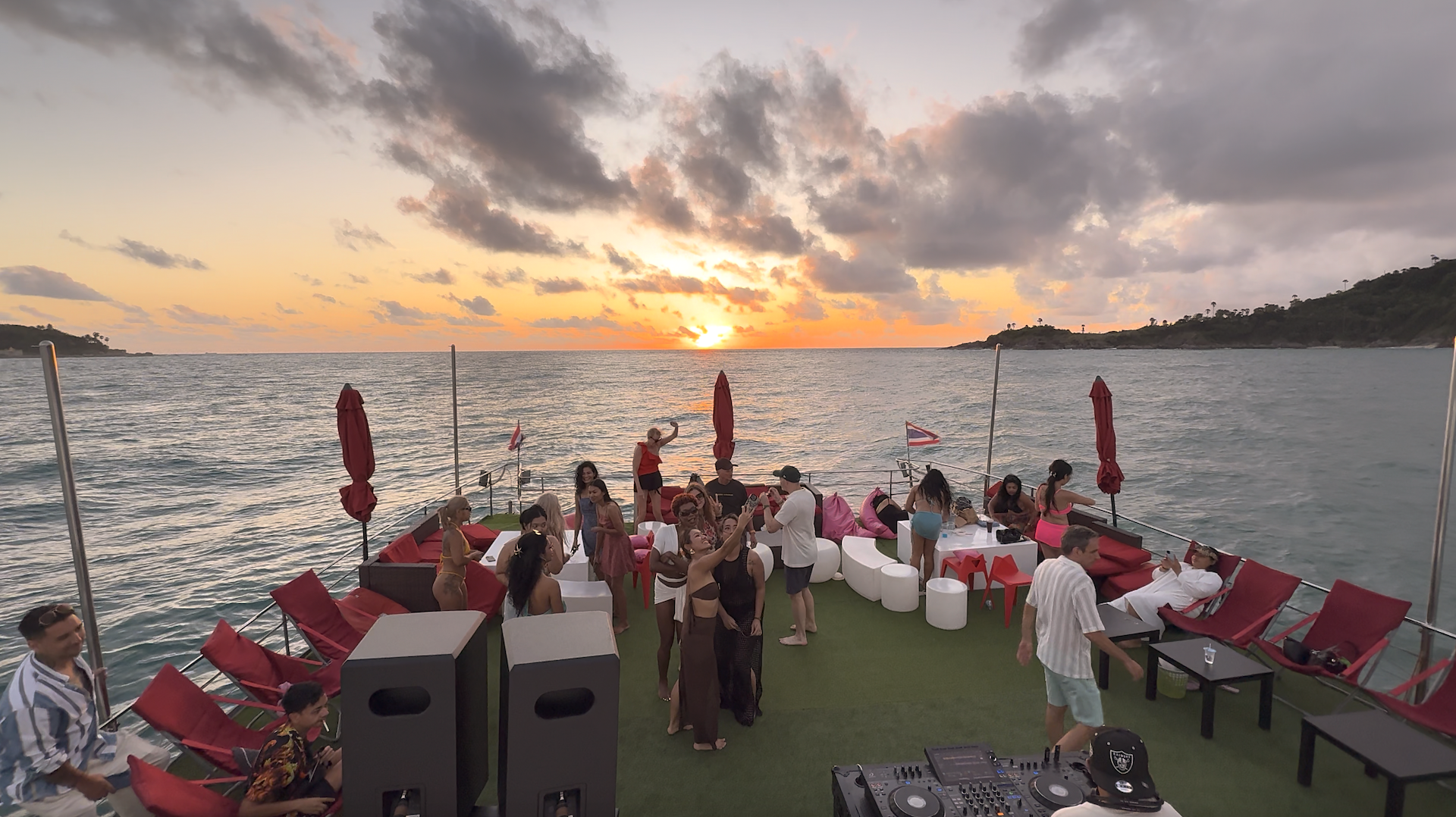 Coral & Racha Islands Catamaran Adventure with Sunset BBQ