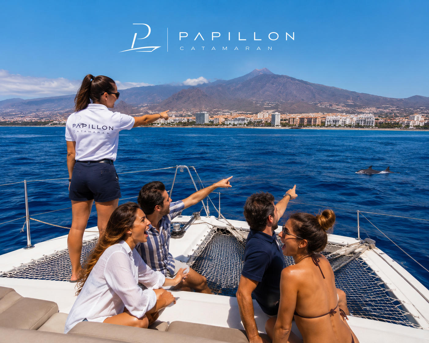 Papillon Luxury Catamaran Whale Watching with Swim & Refreshments
