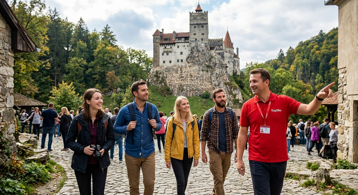 From Bucharest: Peleș Castle, Bran Castle & Brașov Day Trip