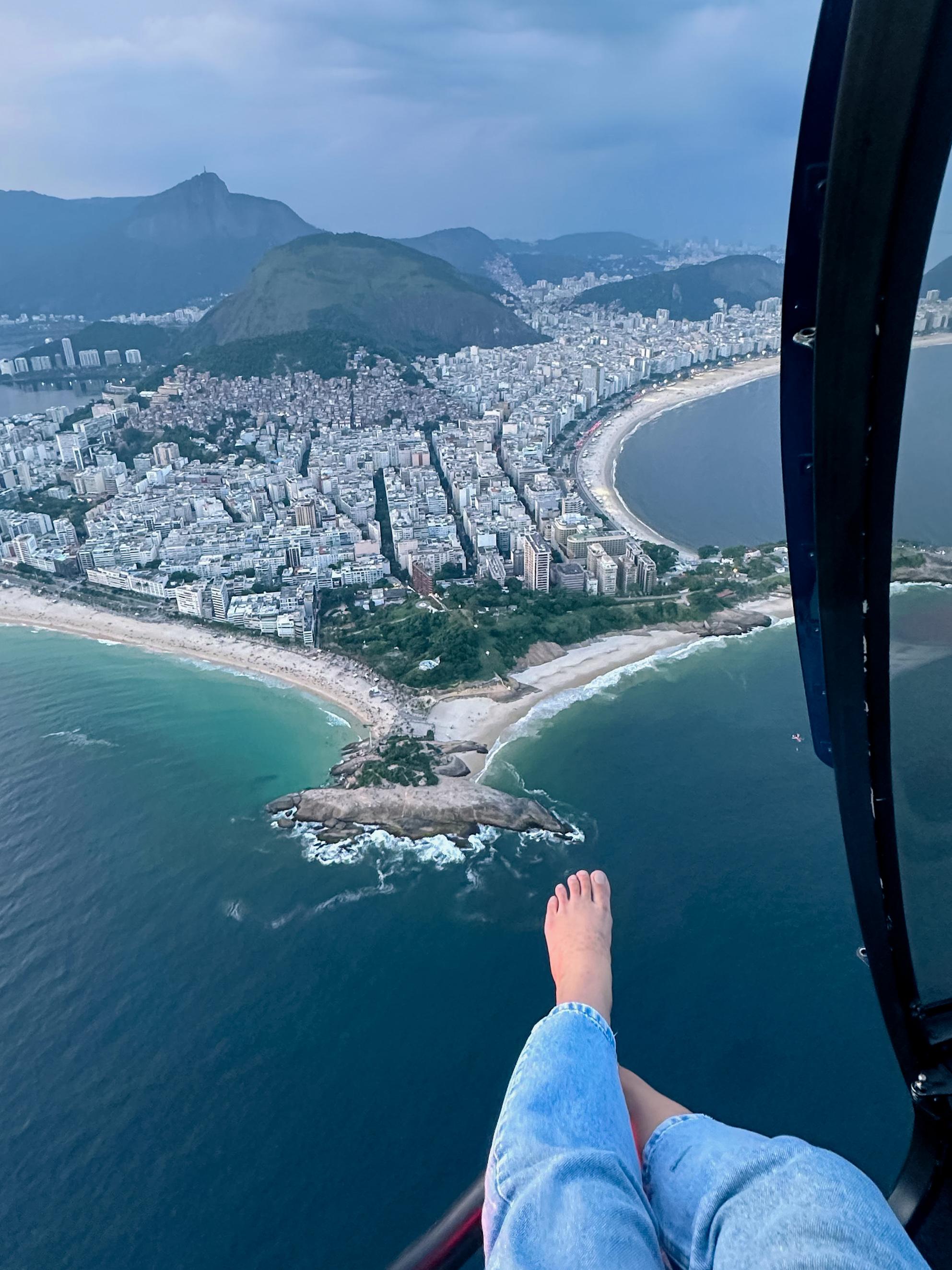 Rio de Janeiro Doorless Helicopter Adventure