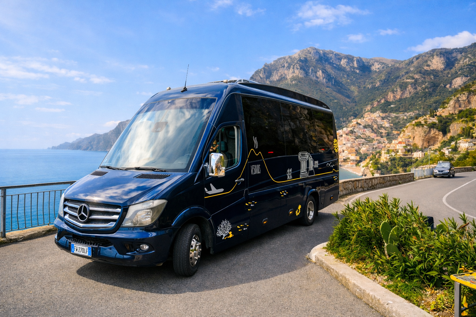 Amalfi Coast Day Tour: Positano, Amalfi & Ravello from Salerno