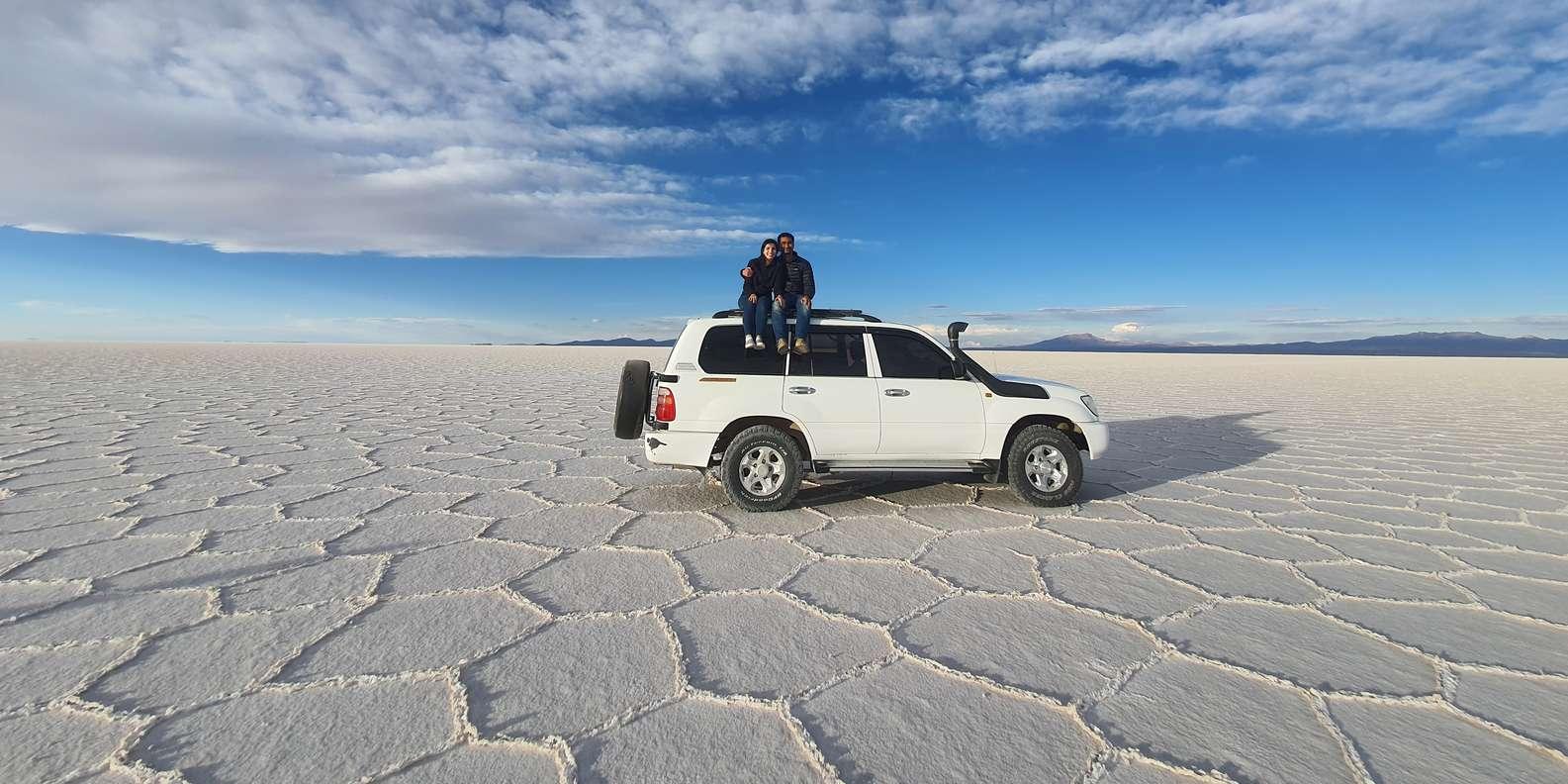 Aventure d'une journée dans le salar d'Uyuni