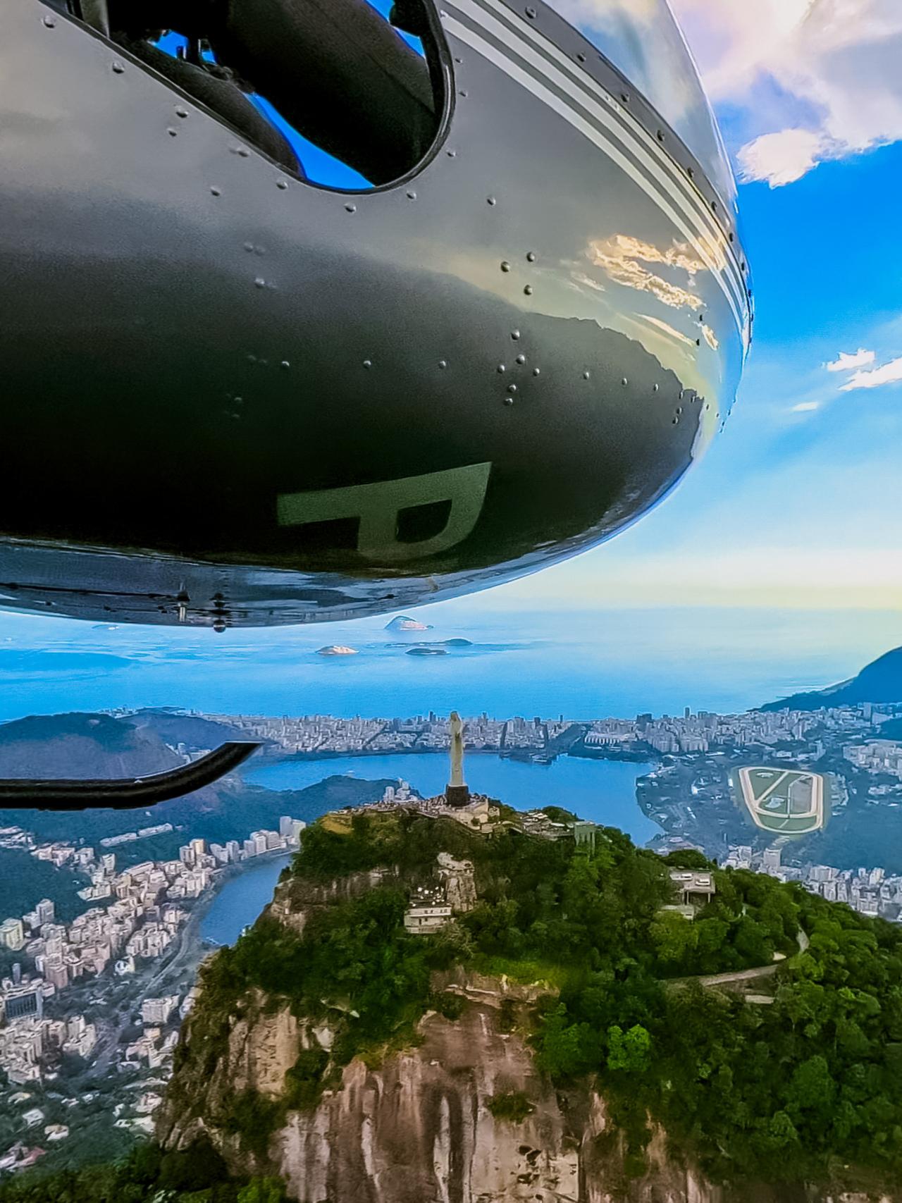 Rio de Janeiro Doorless Helicopter Adventure