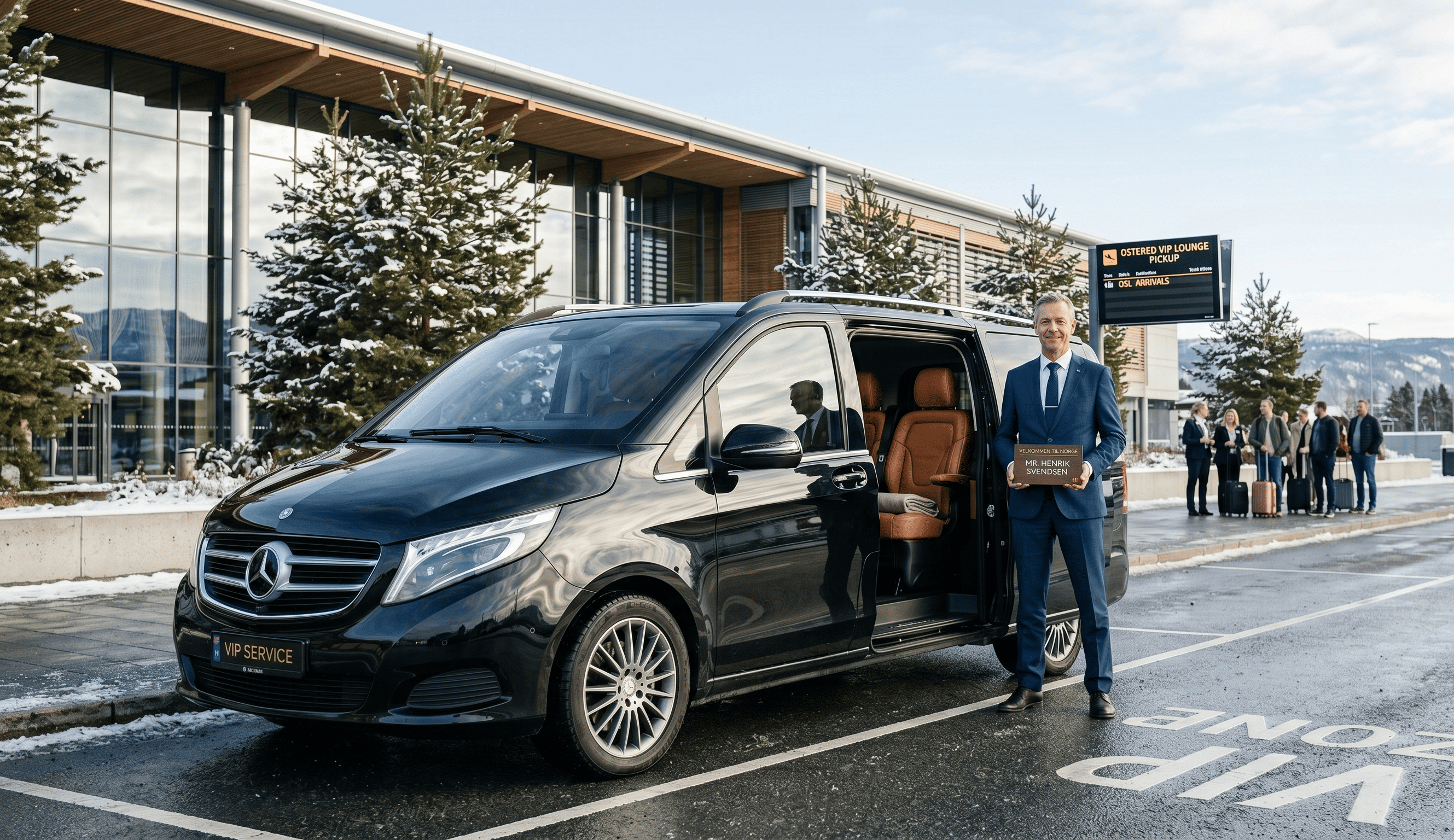 Private Airport Transfer: Oslo City Center ↔ OSL