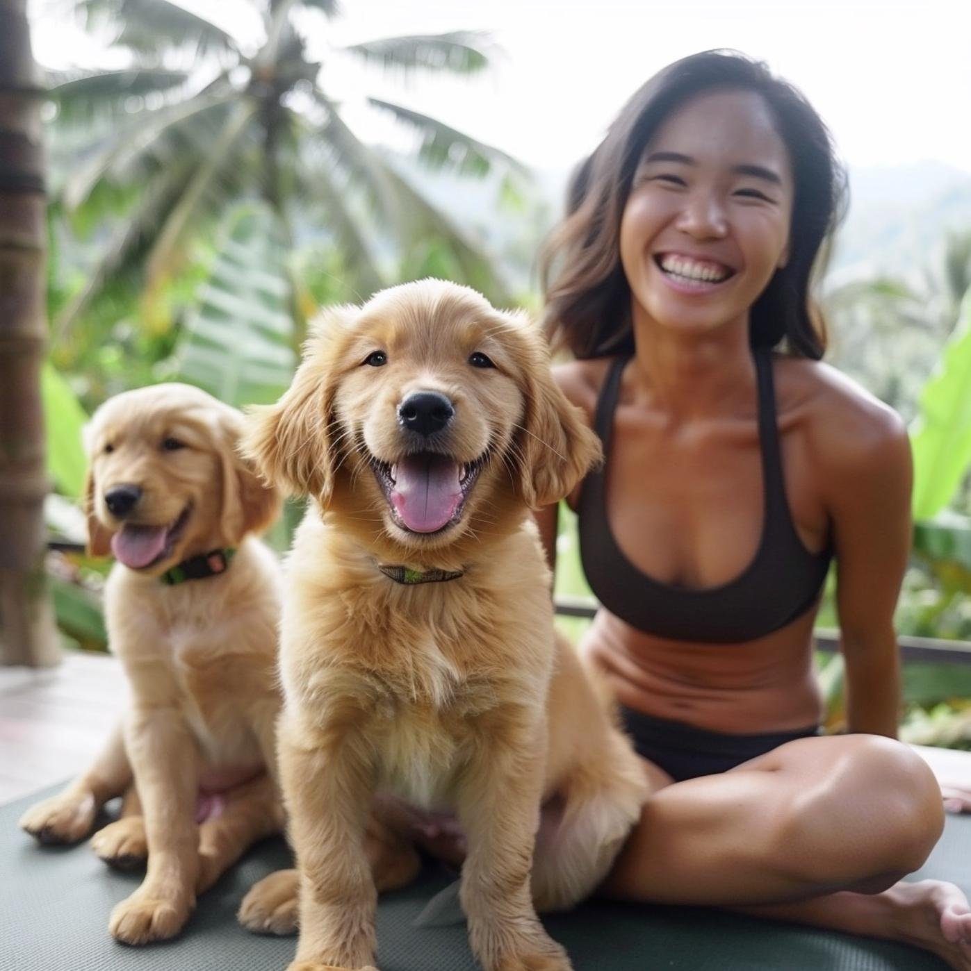 Puppy Yoga Class in Canggu & Uluwatu with Drinks