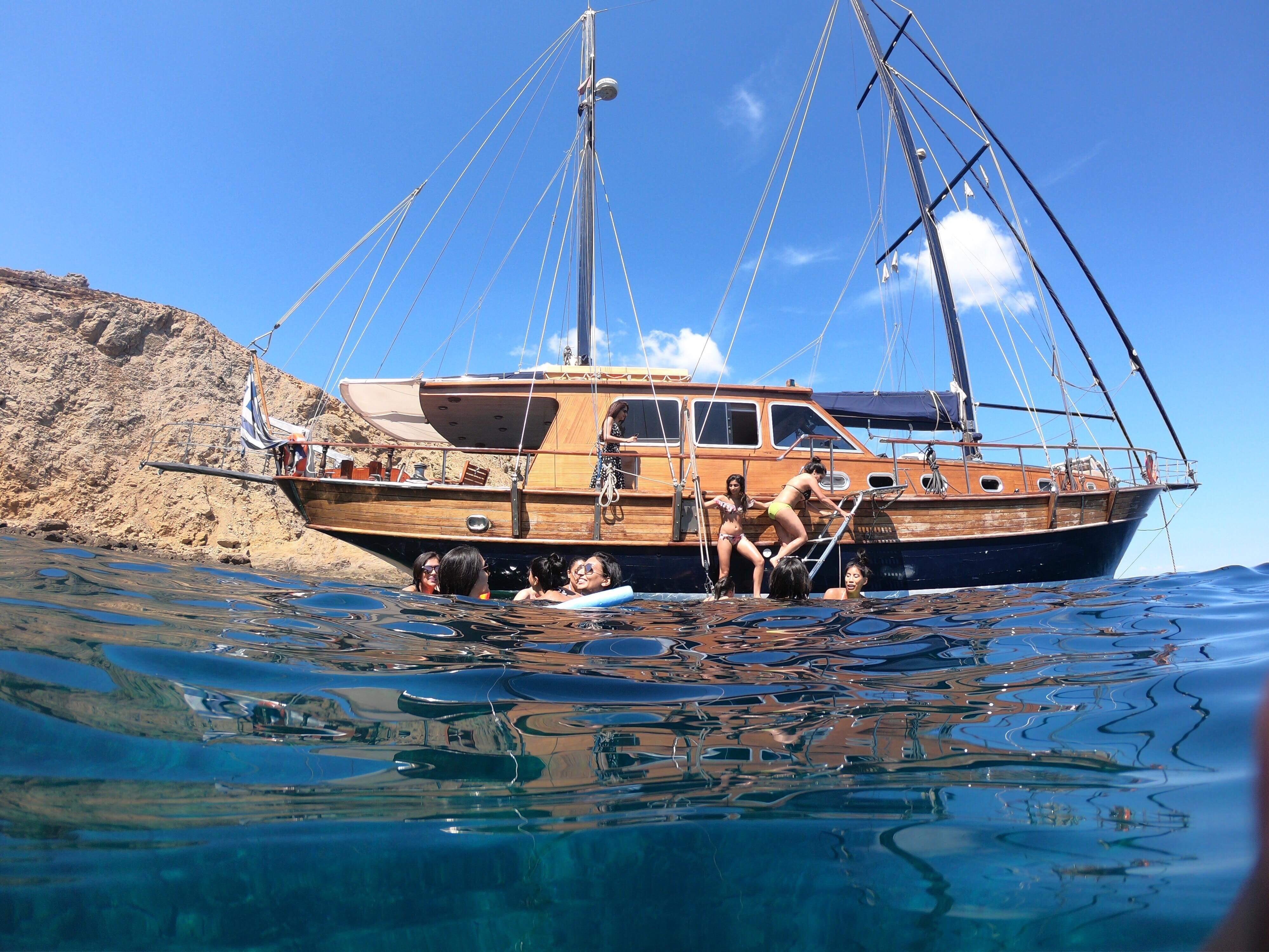 Delos & Rhenia Islands Cruise with BBQ