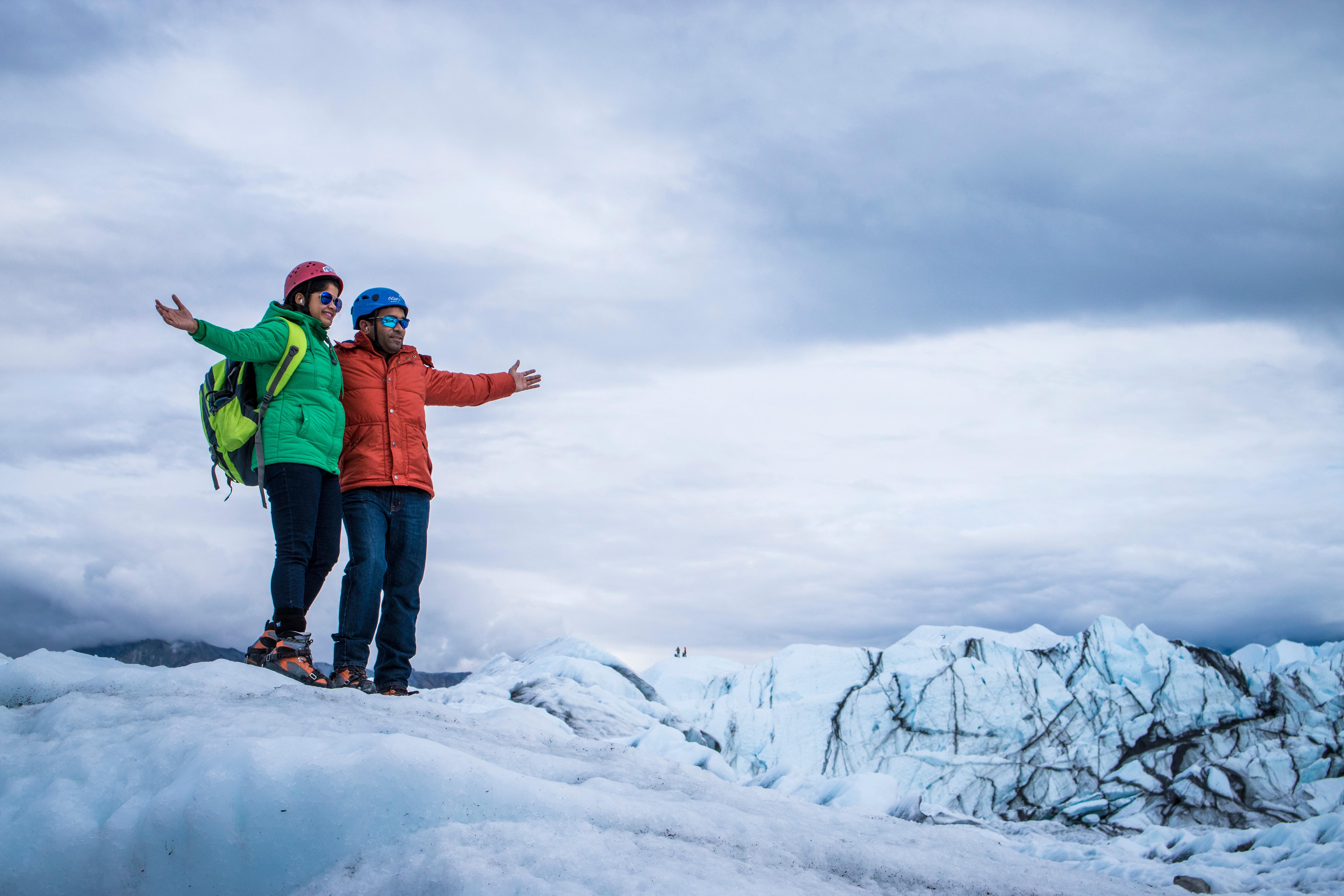 Matanuska Glacier guided ice hike in the Chugach Mountains, Alaska — image 11