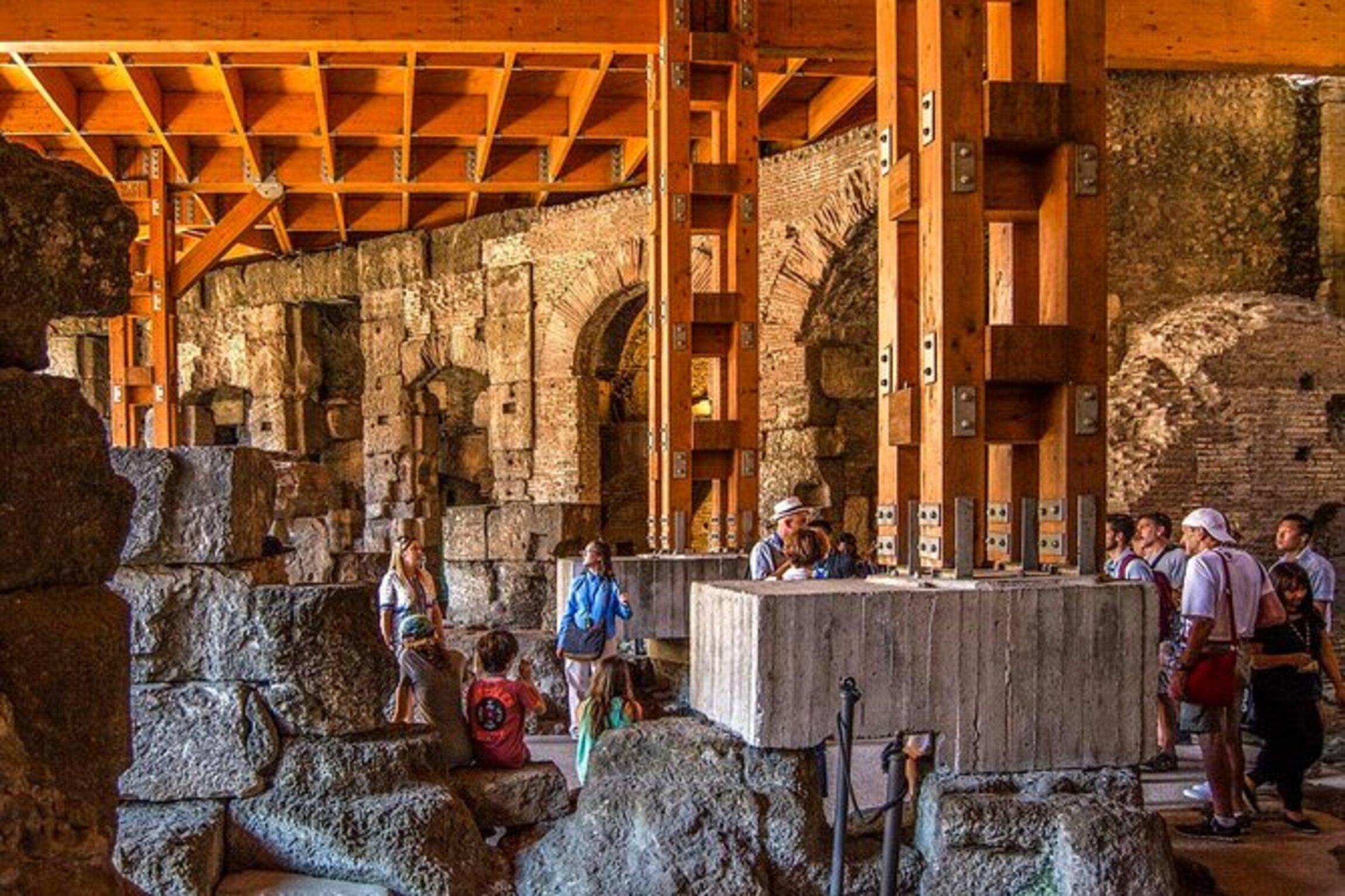 Rome Private Colosseum Underground & Dungeons Tour