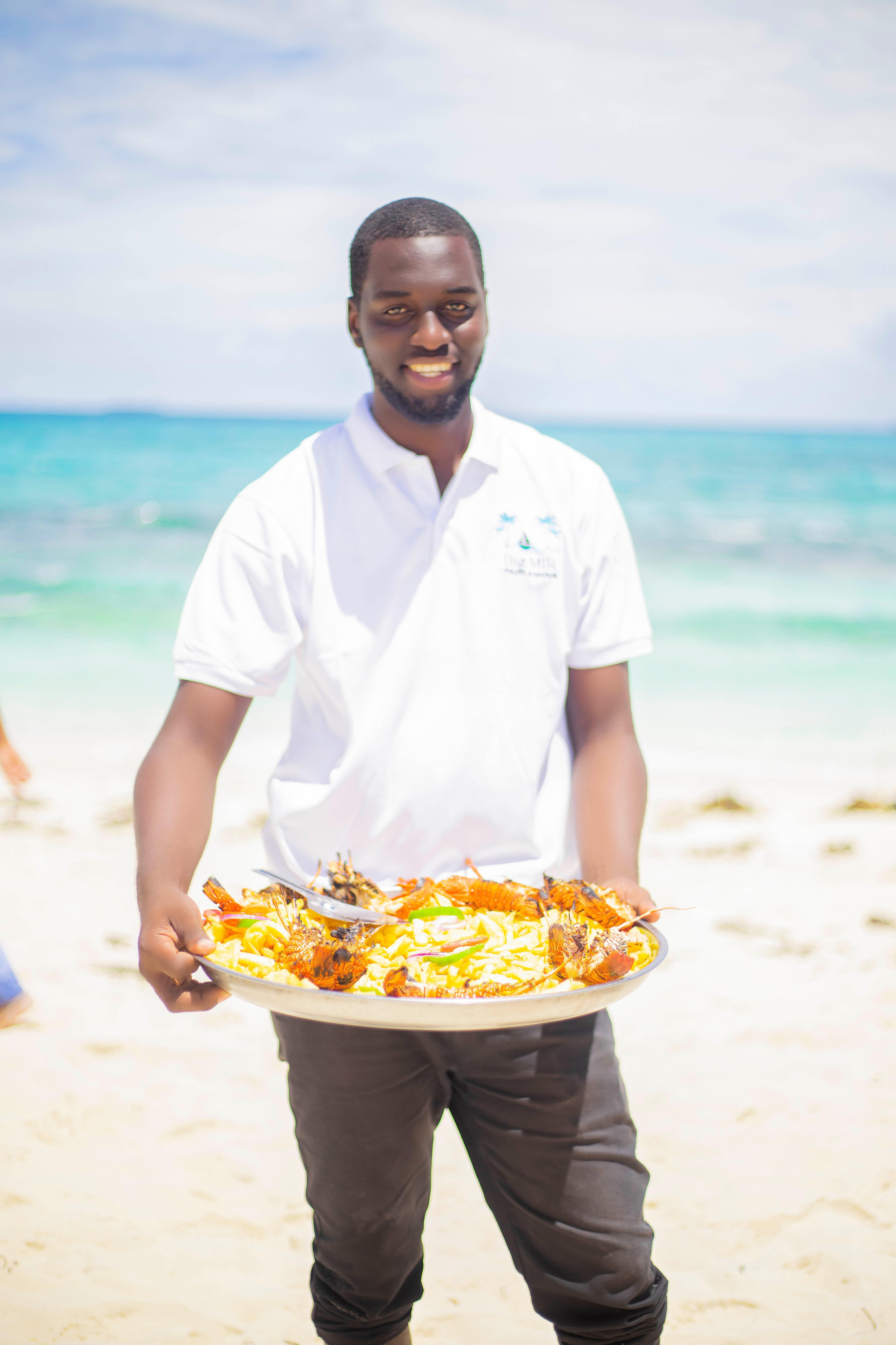 Zanzibar Sandbank & Prison Island Day Trip with Seafood Lunch