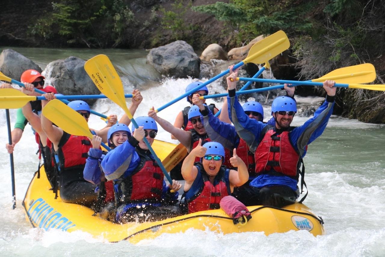 Afternoon Kananaskis River whitewater rafting near Banff — Canadian Rockies rafting (3)