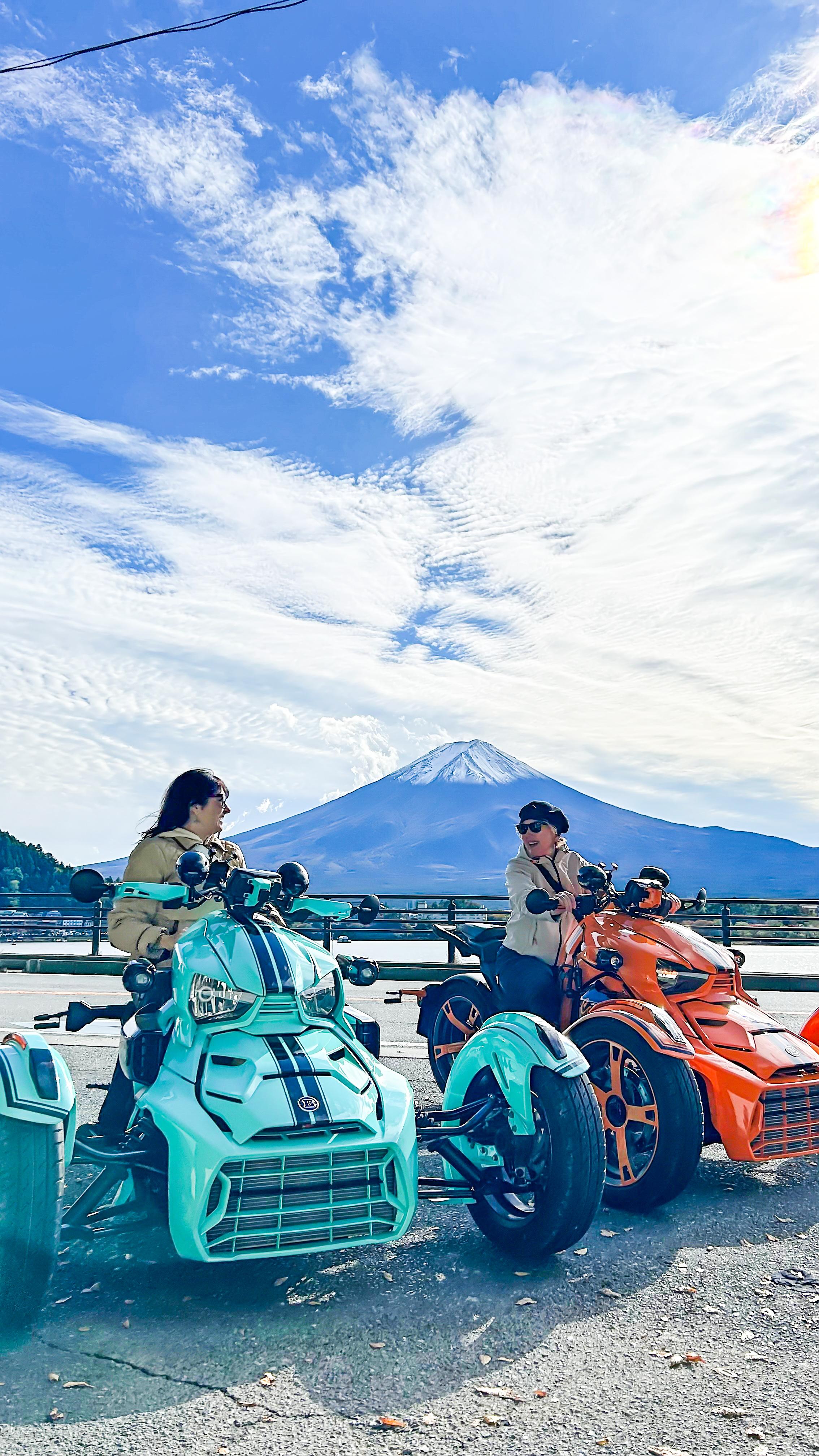 Mt. Fuji Guided Can-Am Trike Experience