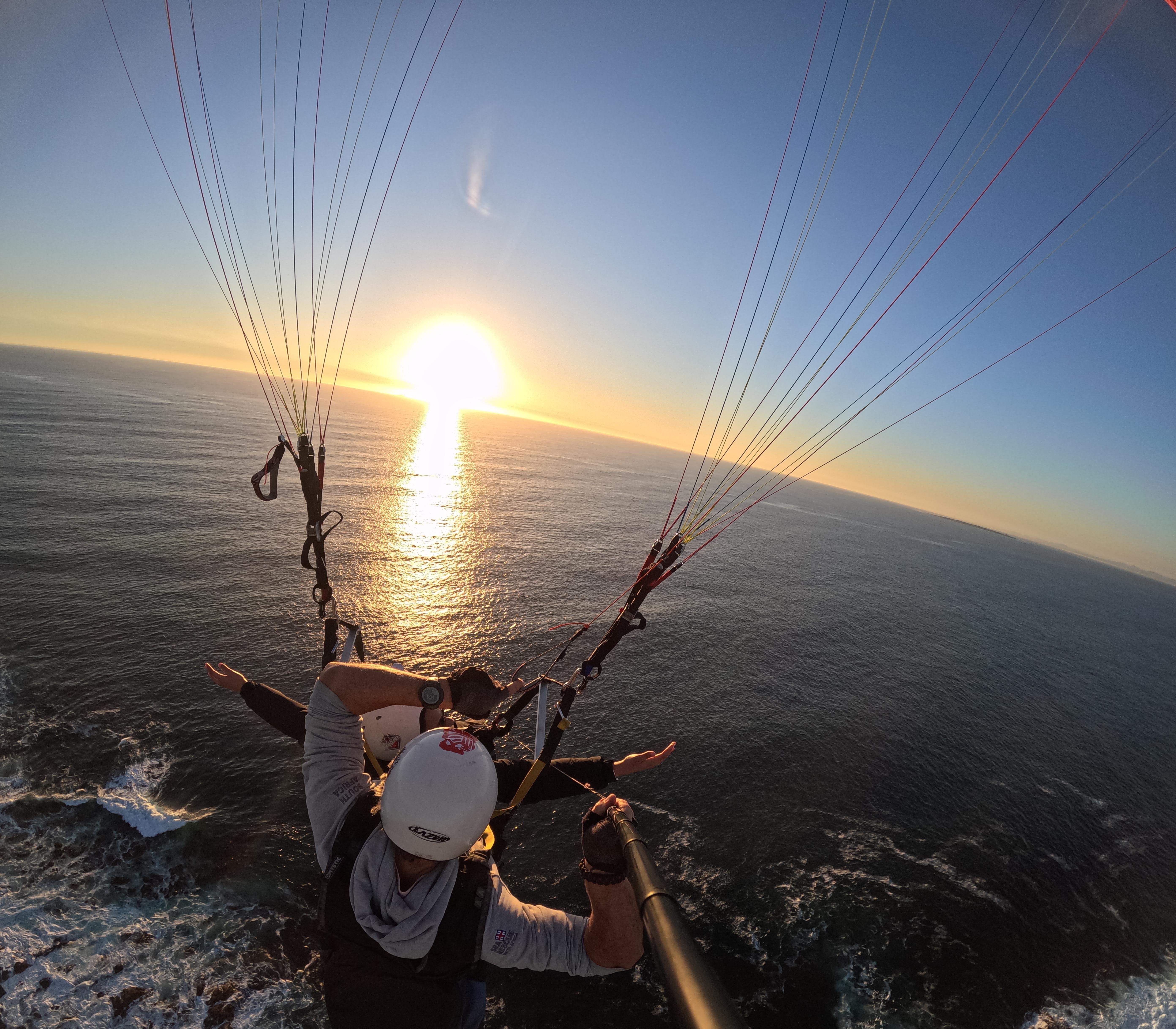 Cape Town Tandem Paragliding with Table Mountain Views