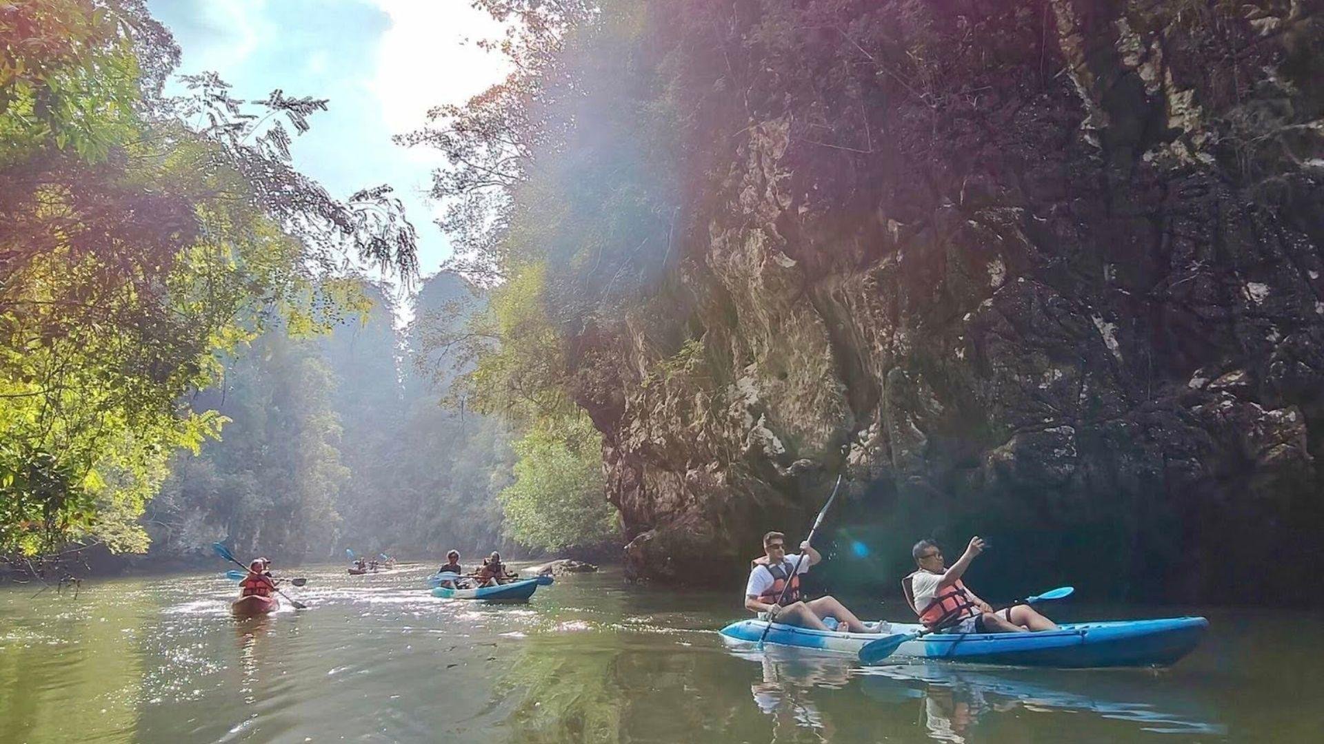 Ao Thalane Mangrove Kayak & Jungle Swim Day Tour