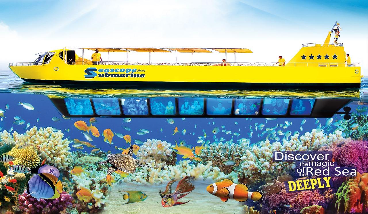 Sharm El-Sheikh Seascope Semi-Submarine Reef Cruise