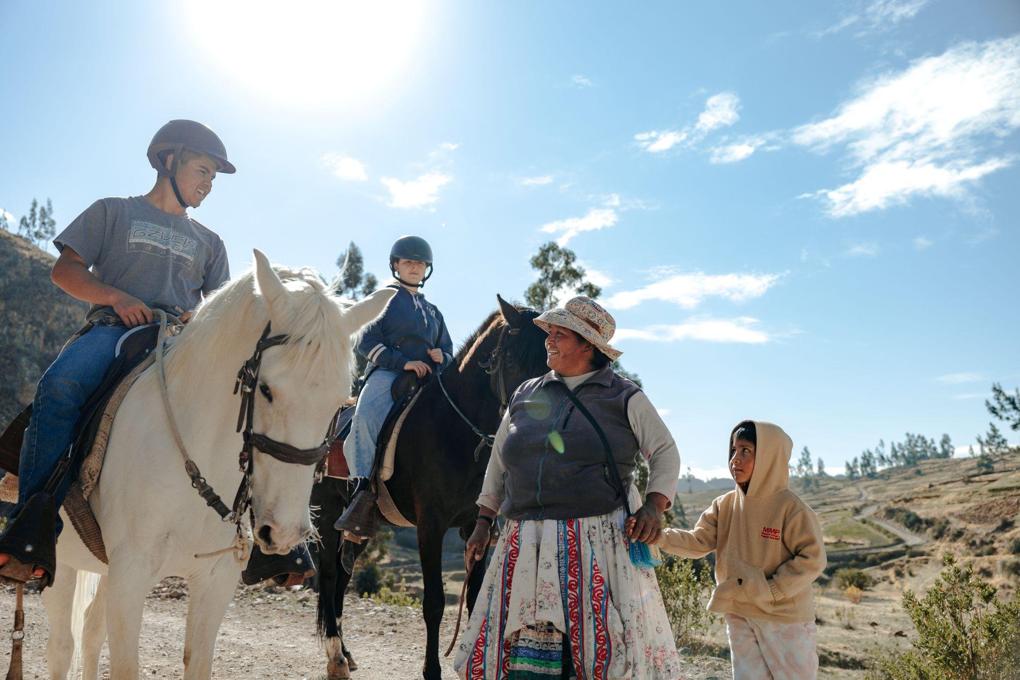 Peruvian Paso Horse Ride Through Colca Canyon