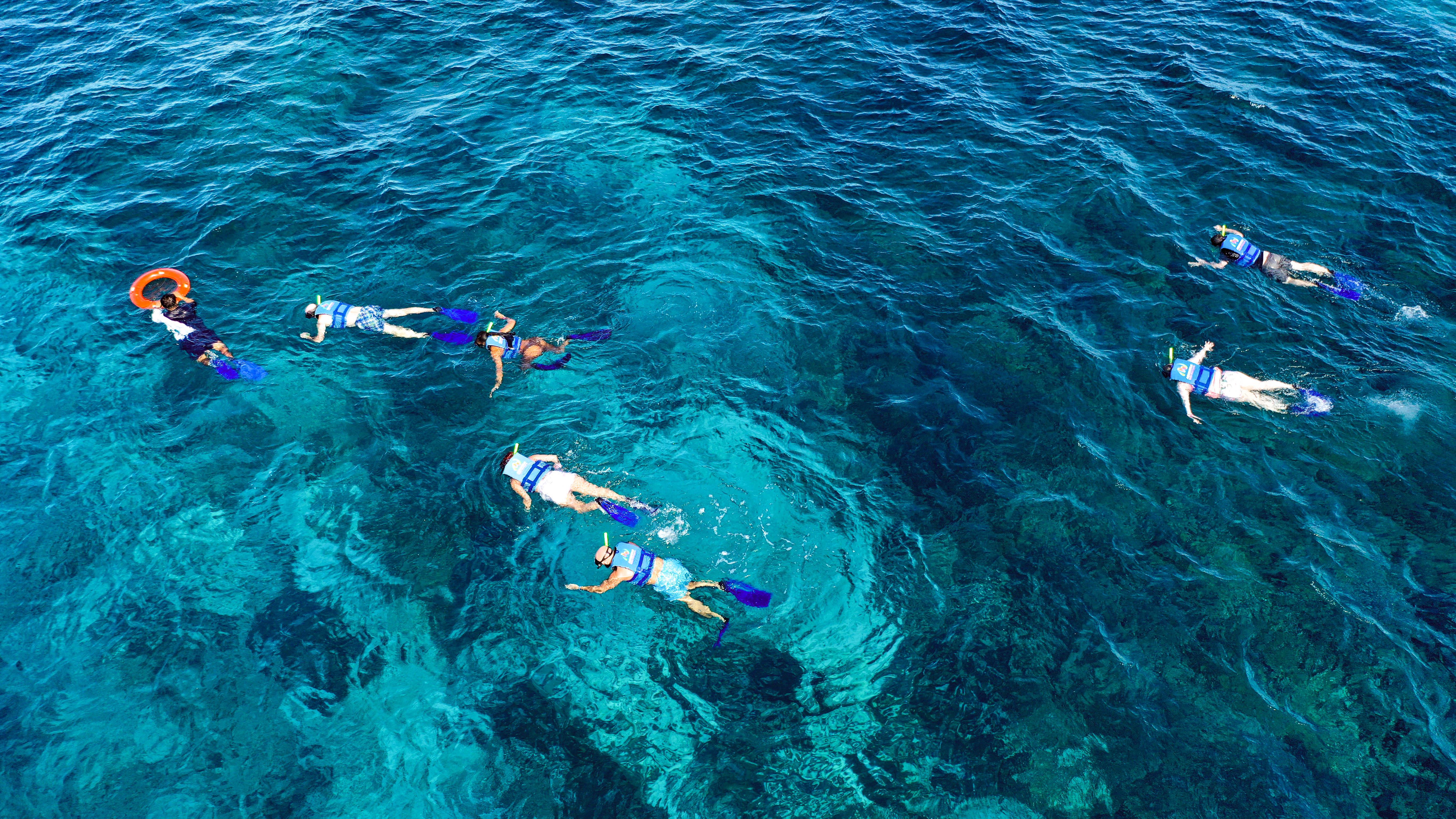 Isla Mujeres Catamaran Day Trip: Open Bar, Snorkeling & Beach Club